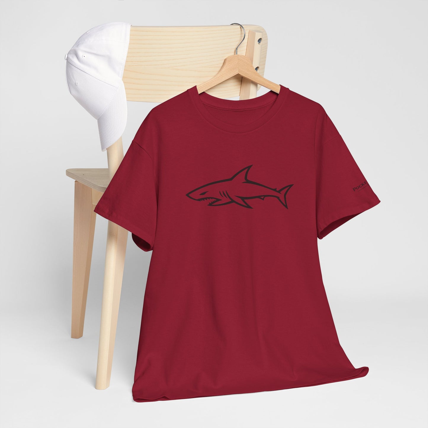 Shark At The Table Shirt — PocketKingsCo Shark Tee