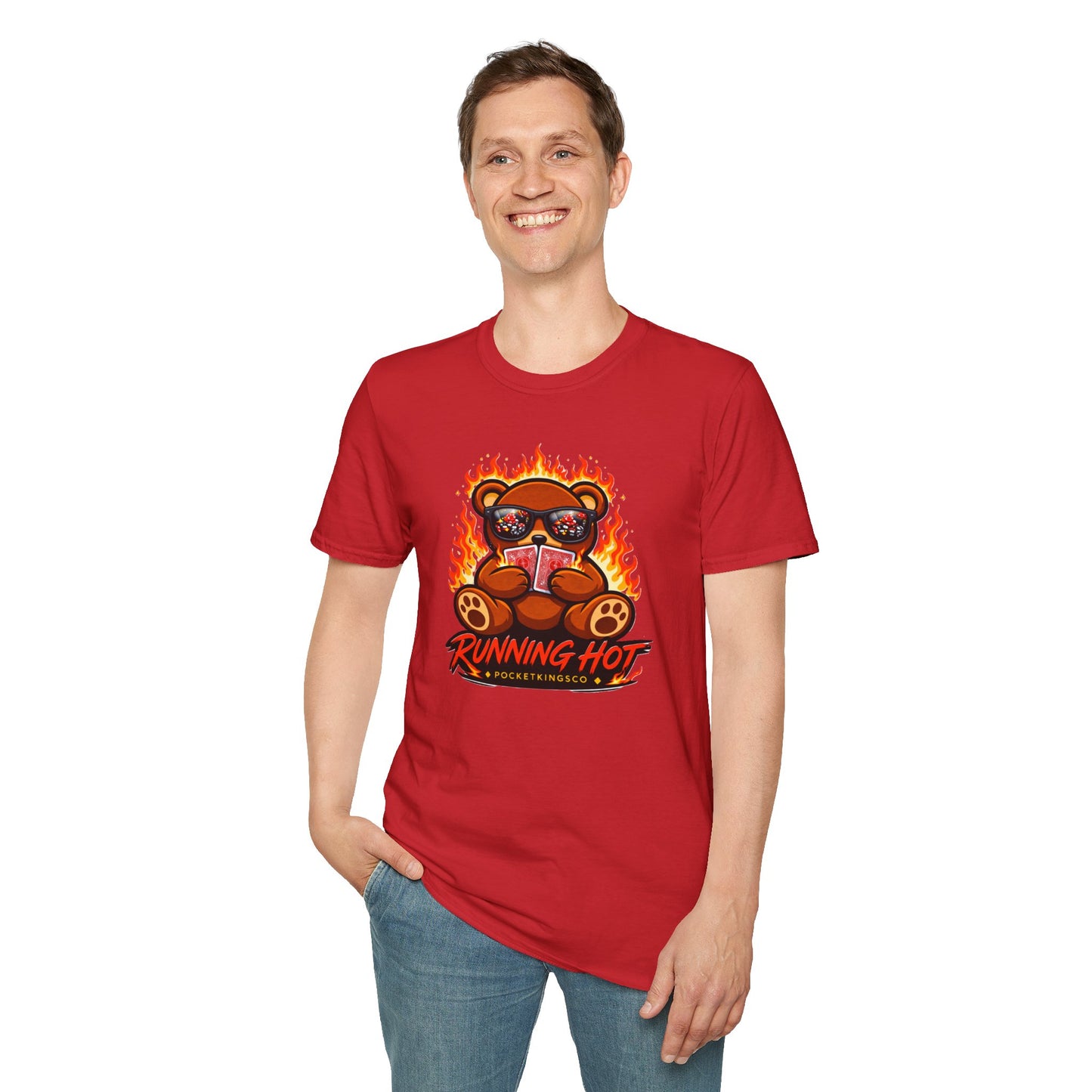 RUNNING HOT Teddy Special Edition | PocketKingsCo Poker Shirt