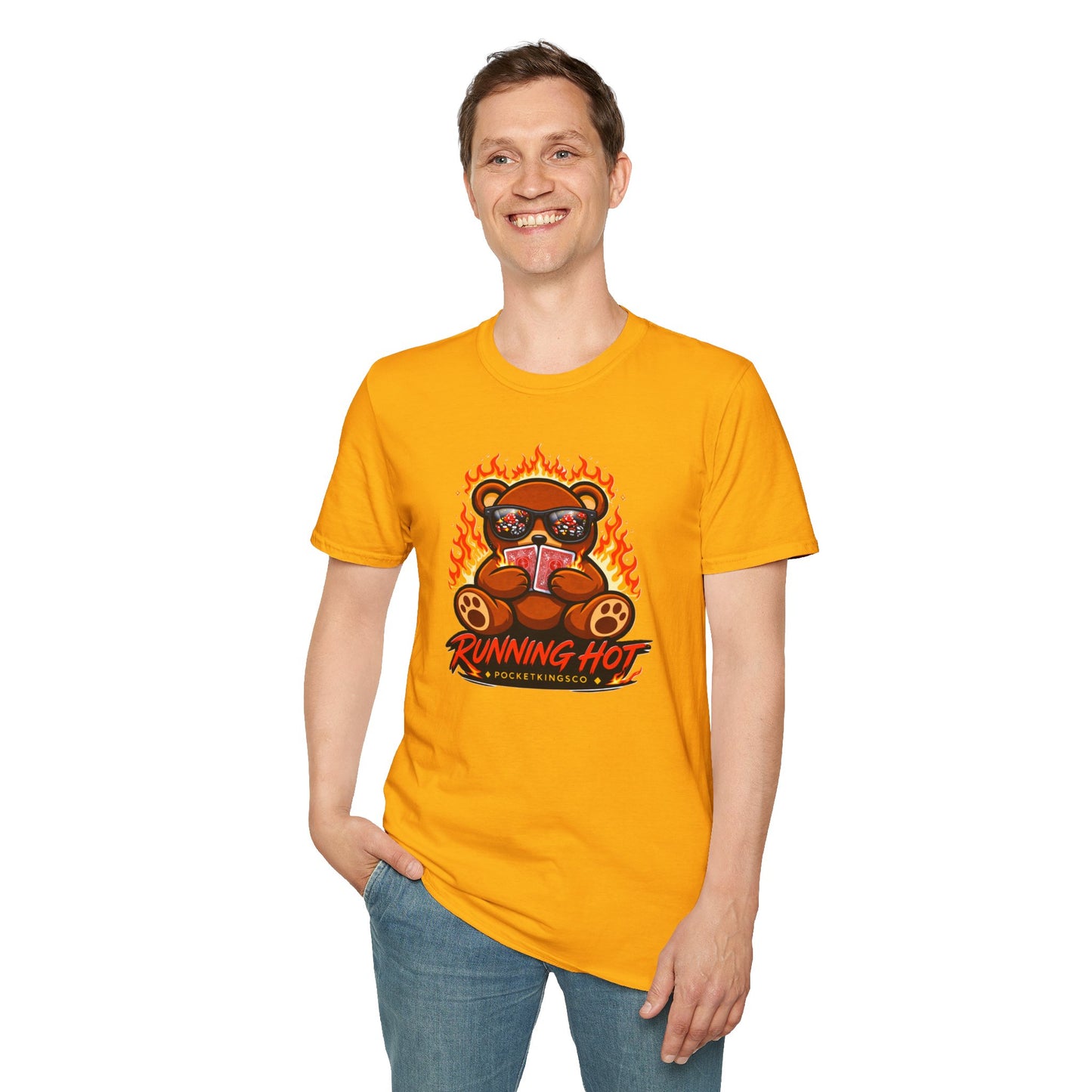 RUNNING HOT Teddy Special Edition | PocketKingsCo Poker Shirt
