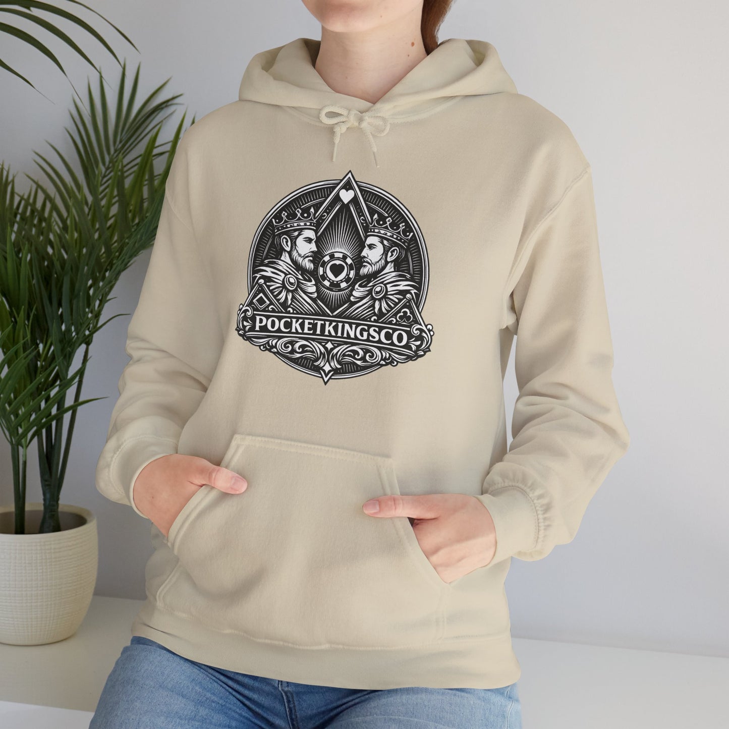 Royal Kings Emblem Hoodie – PocketKingsCo Premium Poker Hoodie