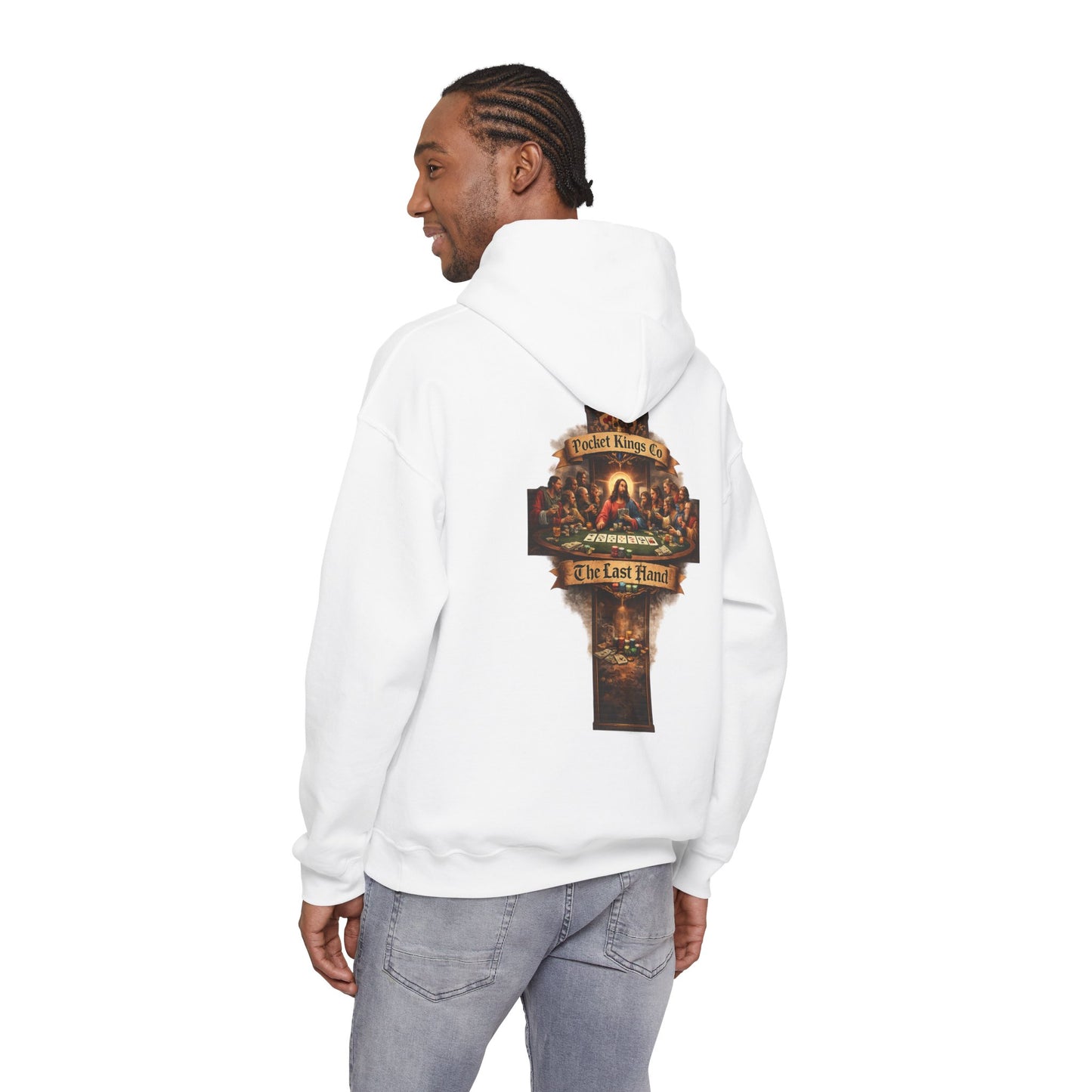 The Last Hand Hoodie – PocketKingsCo Faith Over Fear Edition