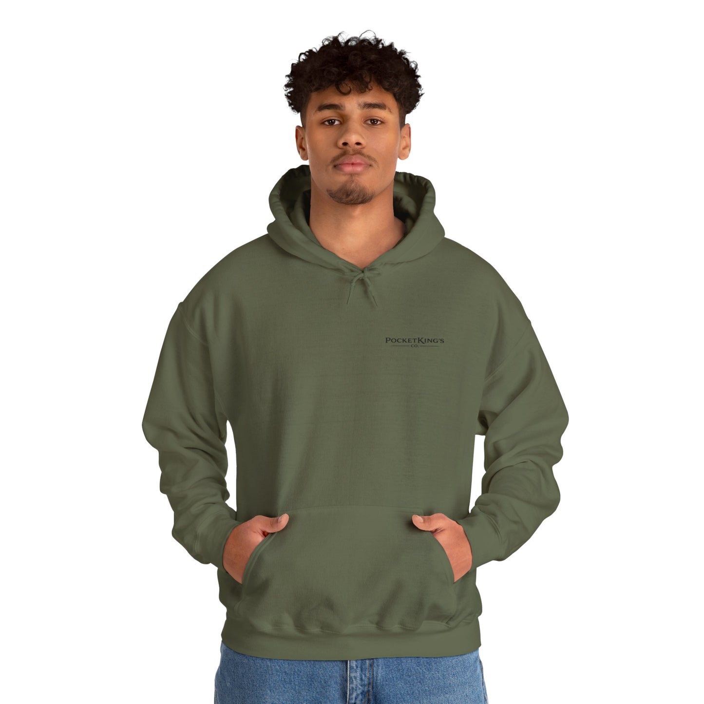 Faith Over Fear Back Print Hoodie – PocketKingsCo Poker Lifestyle