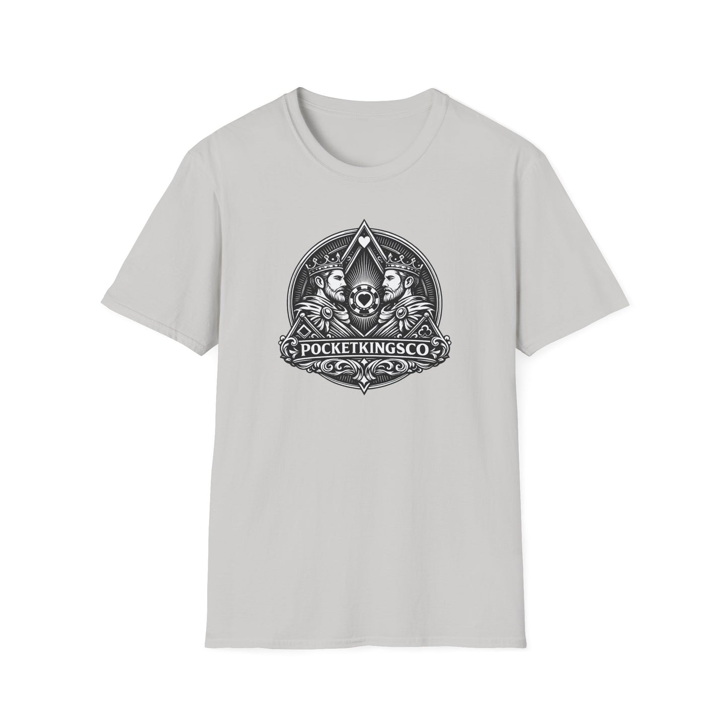 Royal Kings Emblem T-Shirt – PocketKingsCo Premium Poker Tee
