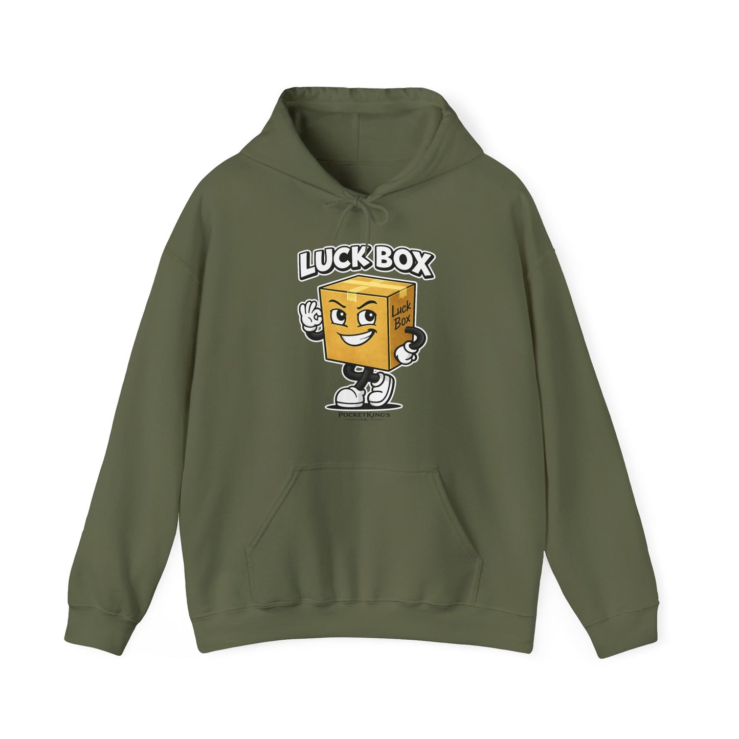 Luck Box Hoodie – PocketKingsCo Graphic Hoodie