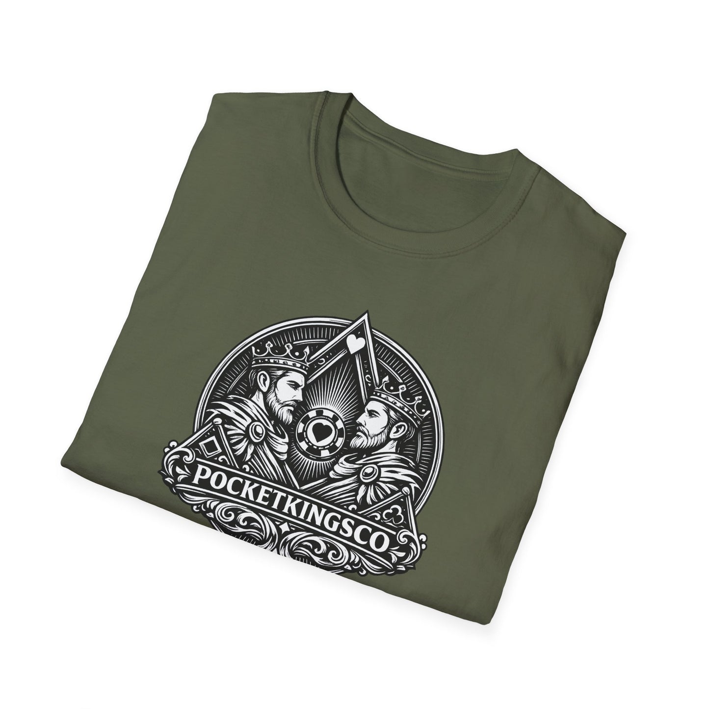 Royal Kings Emblem T-Shirt – PocketKingsCo Premium Poker Tee