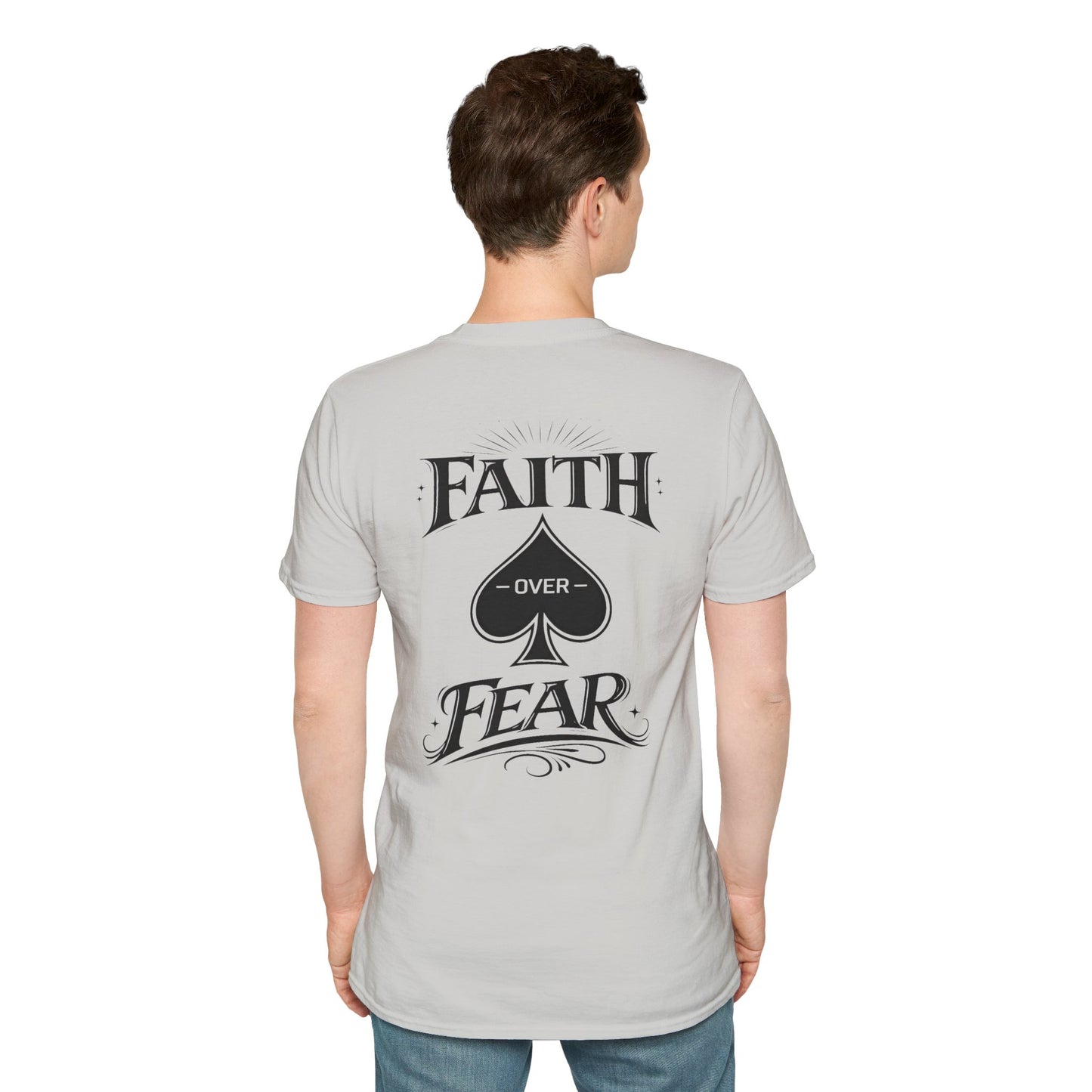 Faith Over Fear– PocketKingsCo Poker Lifestyle T-Shirt