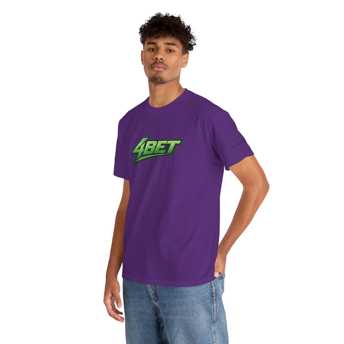 4BET Poker T-Shirt – PocketKingsCo Texas Hold’em Streetwear Tee