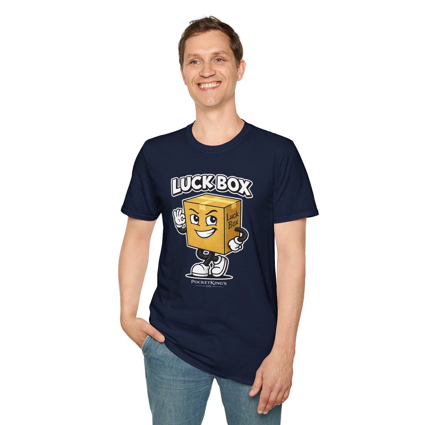 Luck Box T-Shirt – PocketKingsCo Graphic Tee