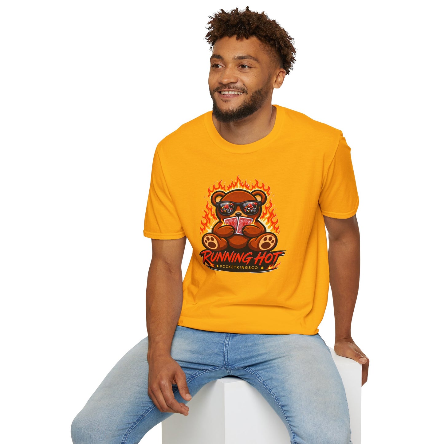 RUNNING HOT Teddy Special Edition | PocketKingsCo Poker Shirt