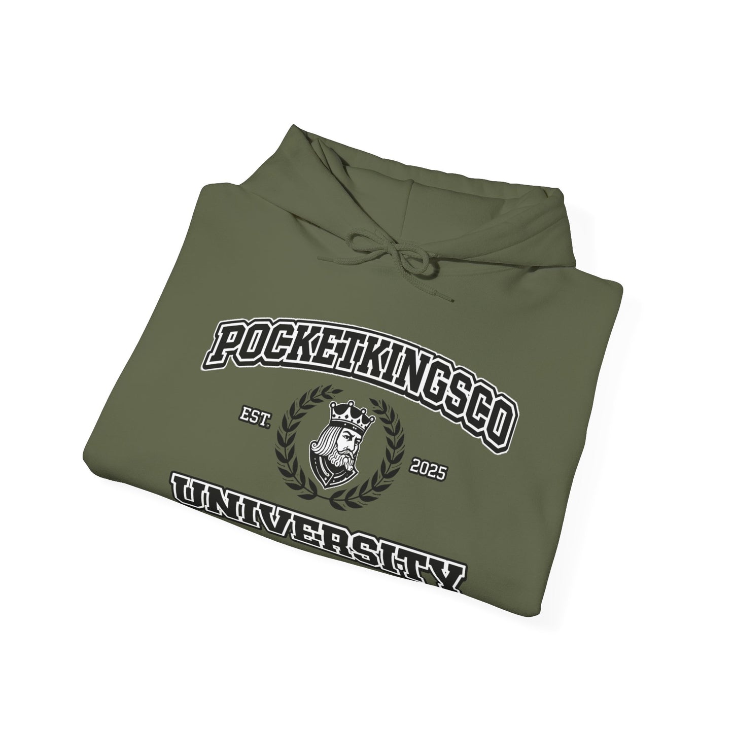 PocketKingsCo University Hoodie — Classic College Edition