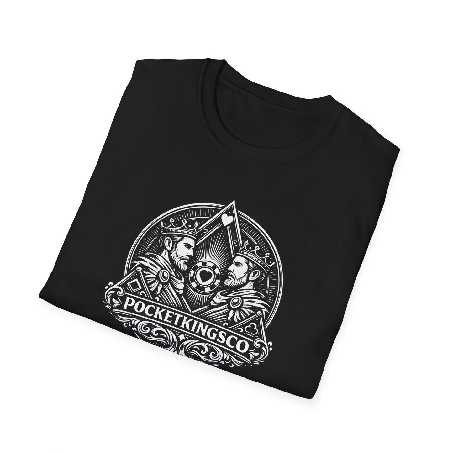 Royal Kings Emblem T-Shirt – PocketKingsCo Premium Poker Tee