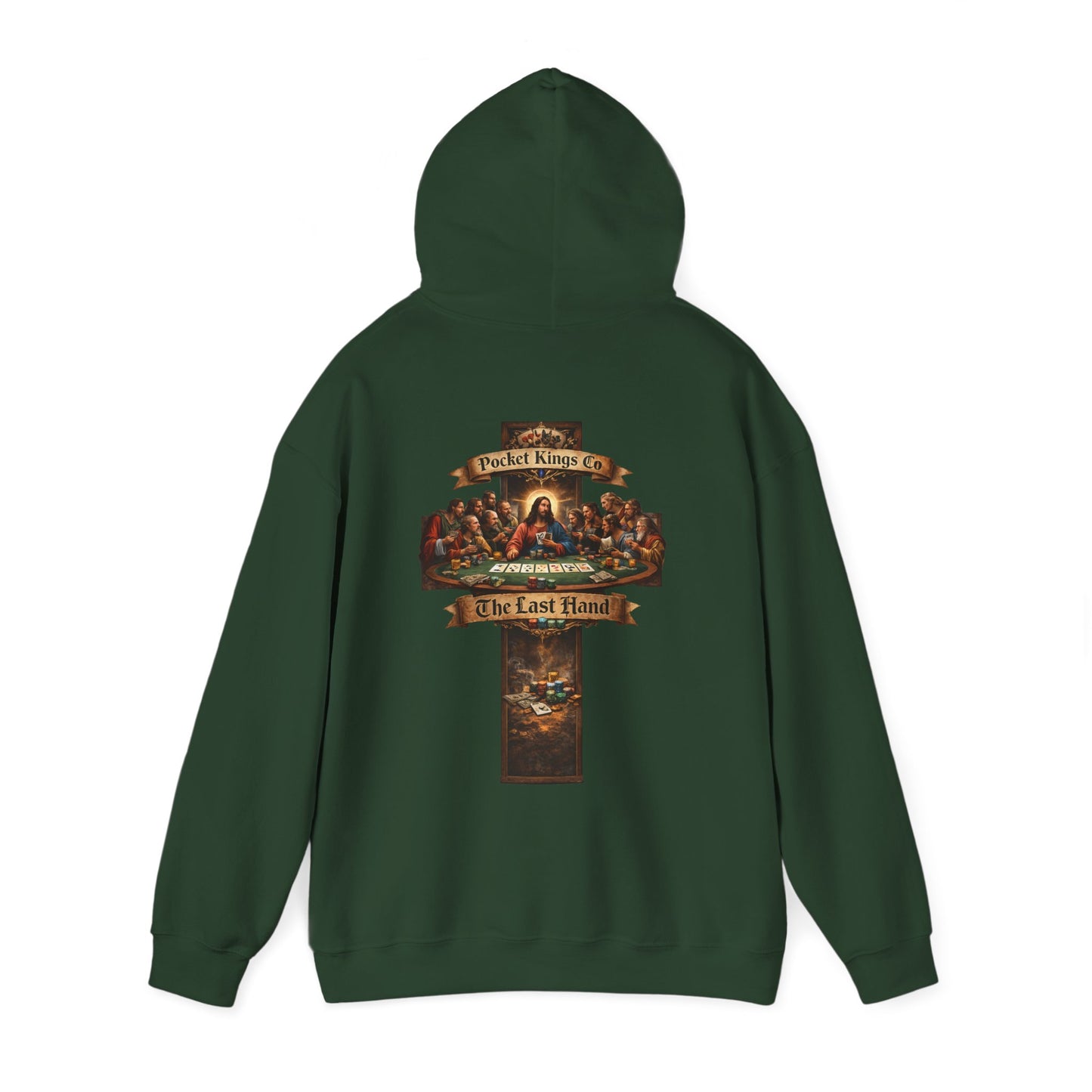 The Last Hand Hoodie – PocketKingsCo Faith Over Fear Edition