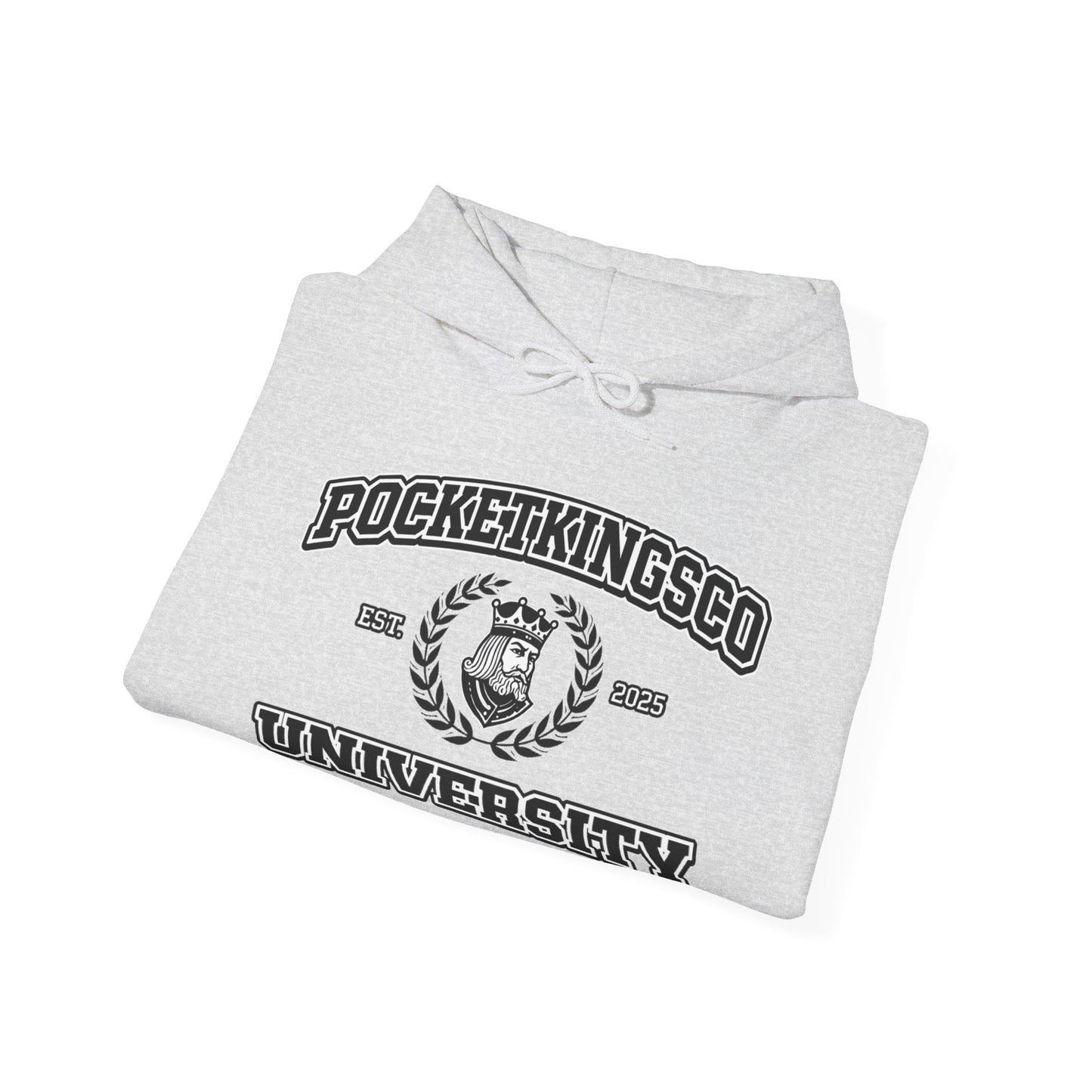 PocketKingsCo University Hoodie — Classic College Edition