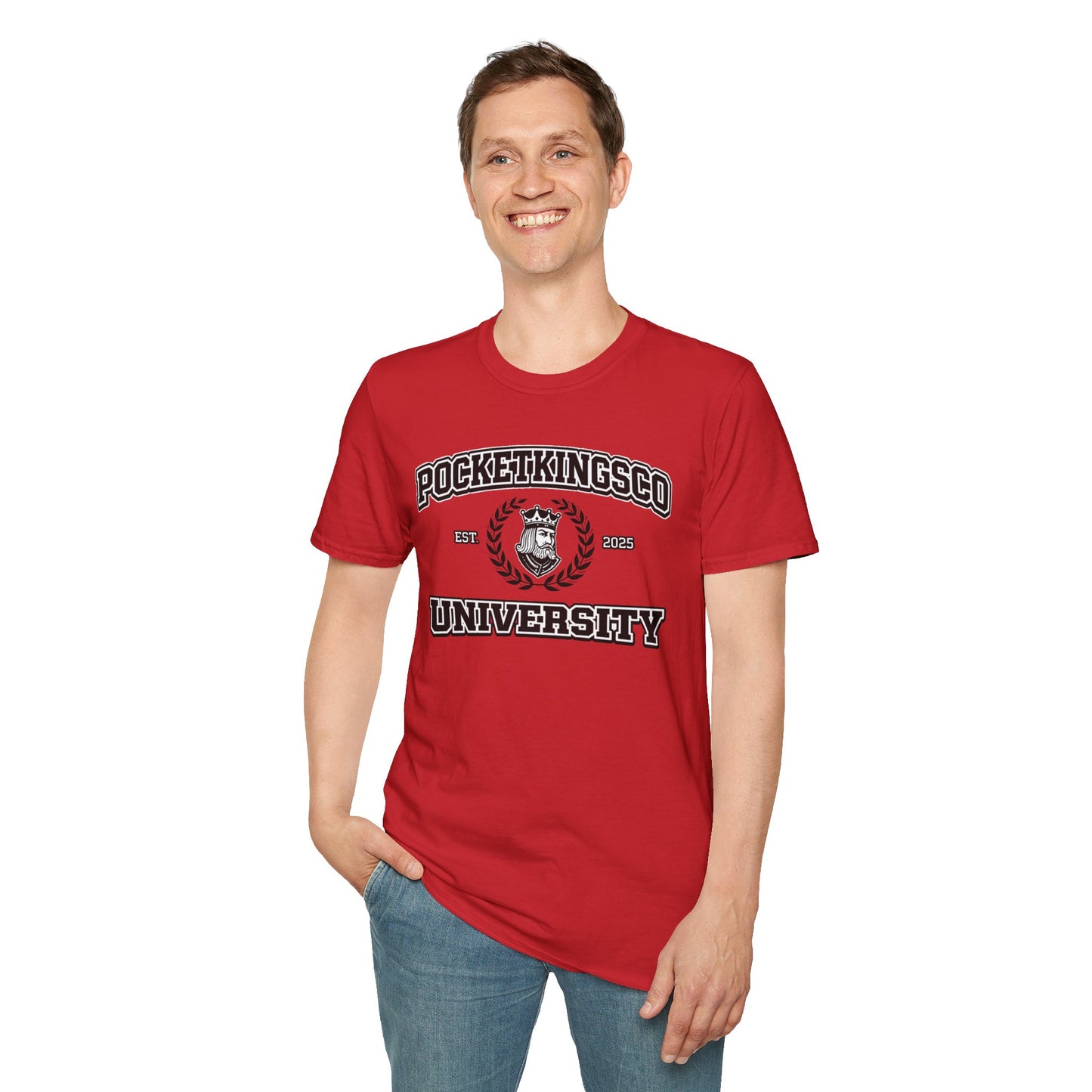 PocketKingsCo University Shirt — Classic College Edition