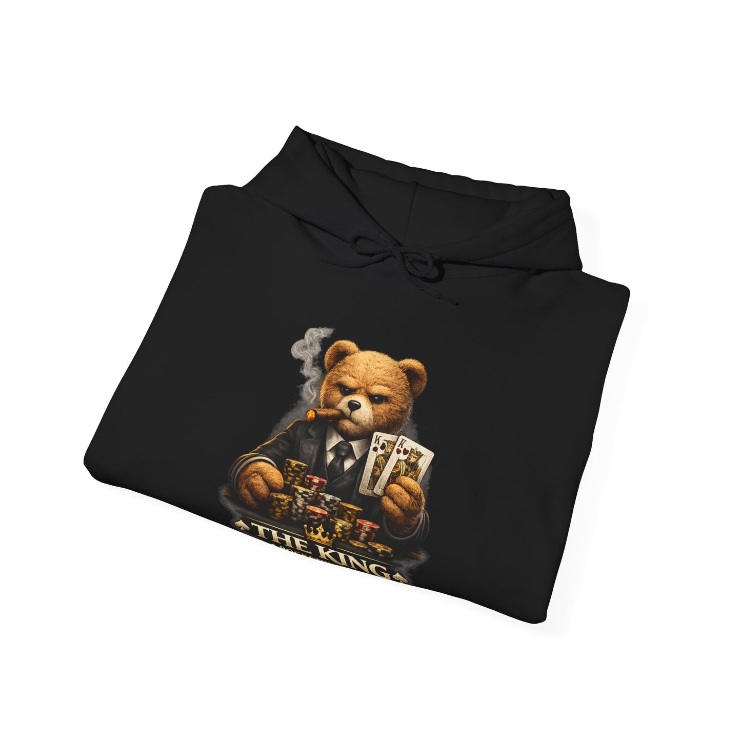 The King Teddy Poker Hoodie – PocketKingsCo