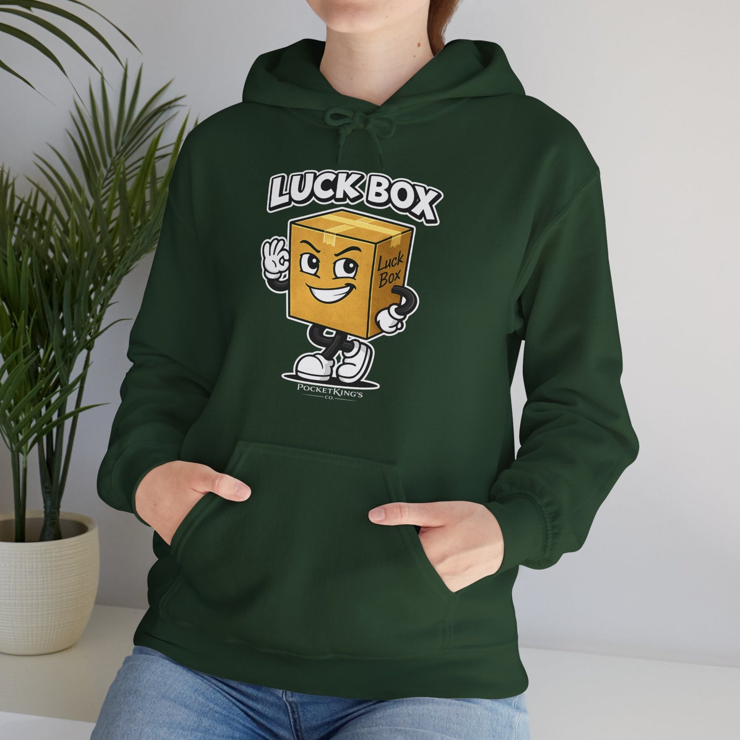 Luck Box Hoodie – PocketKingsCo Graphic Hoodie