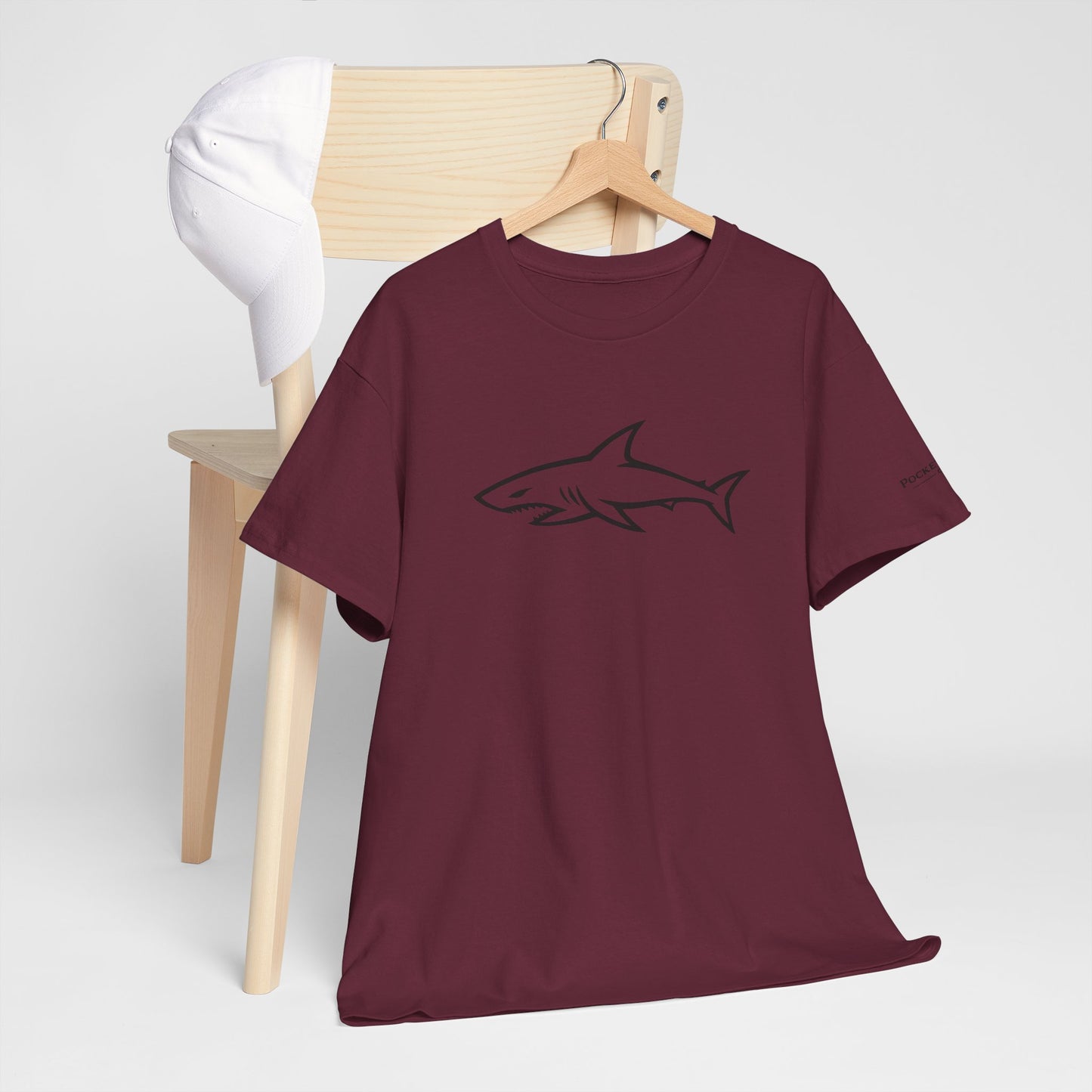 Shark At The Table Shirt — PocketKingsCo Shark Tee
