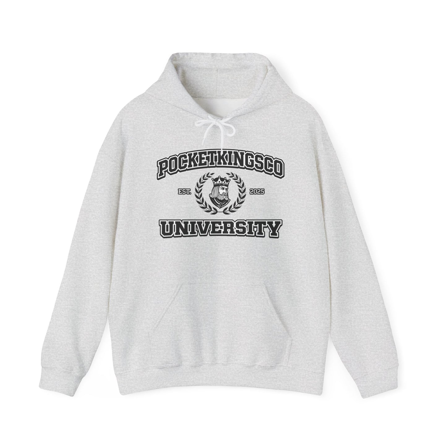 PocketKingsCo University Hoodie — Classic College Edition