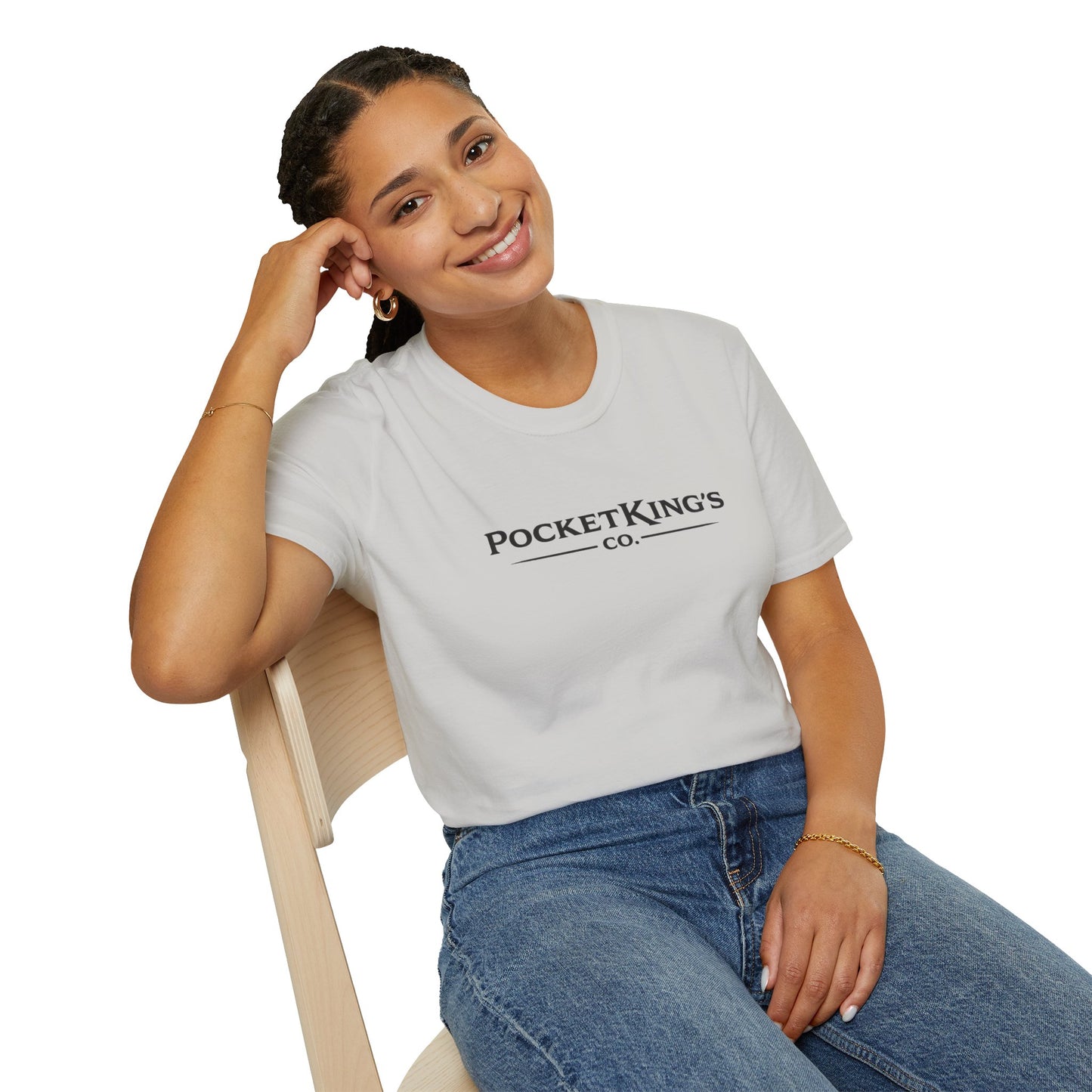 PocketKing’s Co Shirt – Minimal Poker Lifestyle T-Shirt