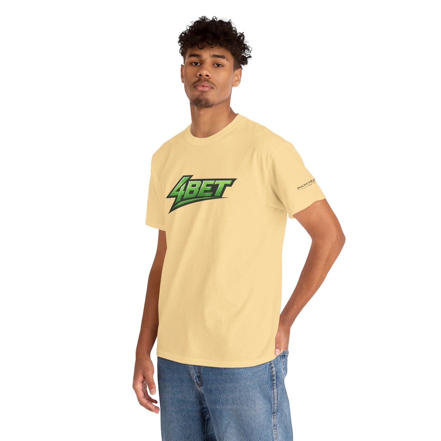 4BET Poker T-Shirt – PocketKingsCo Texas Hold’em Streetwear Tee