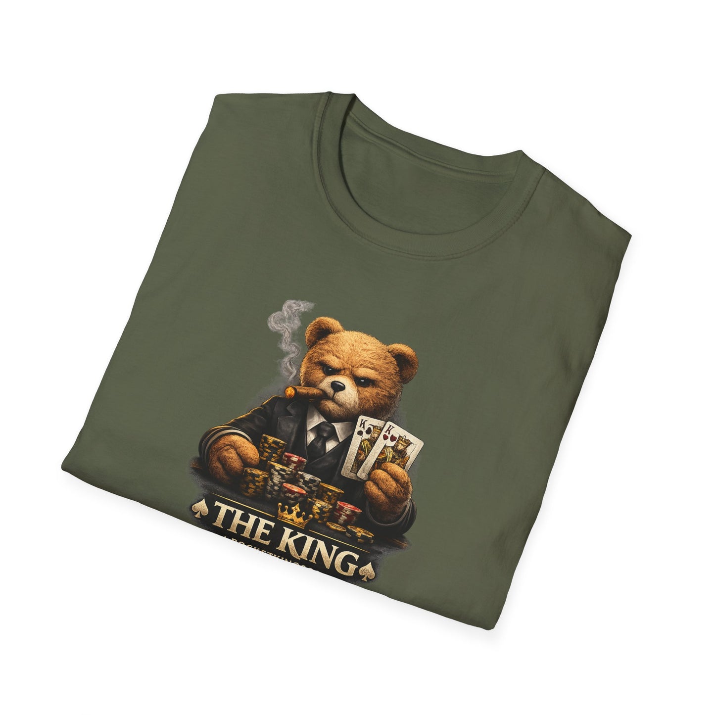 The King Poker Teddy T-Shirt – PocketKingsCo