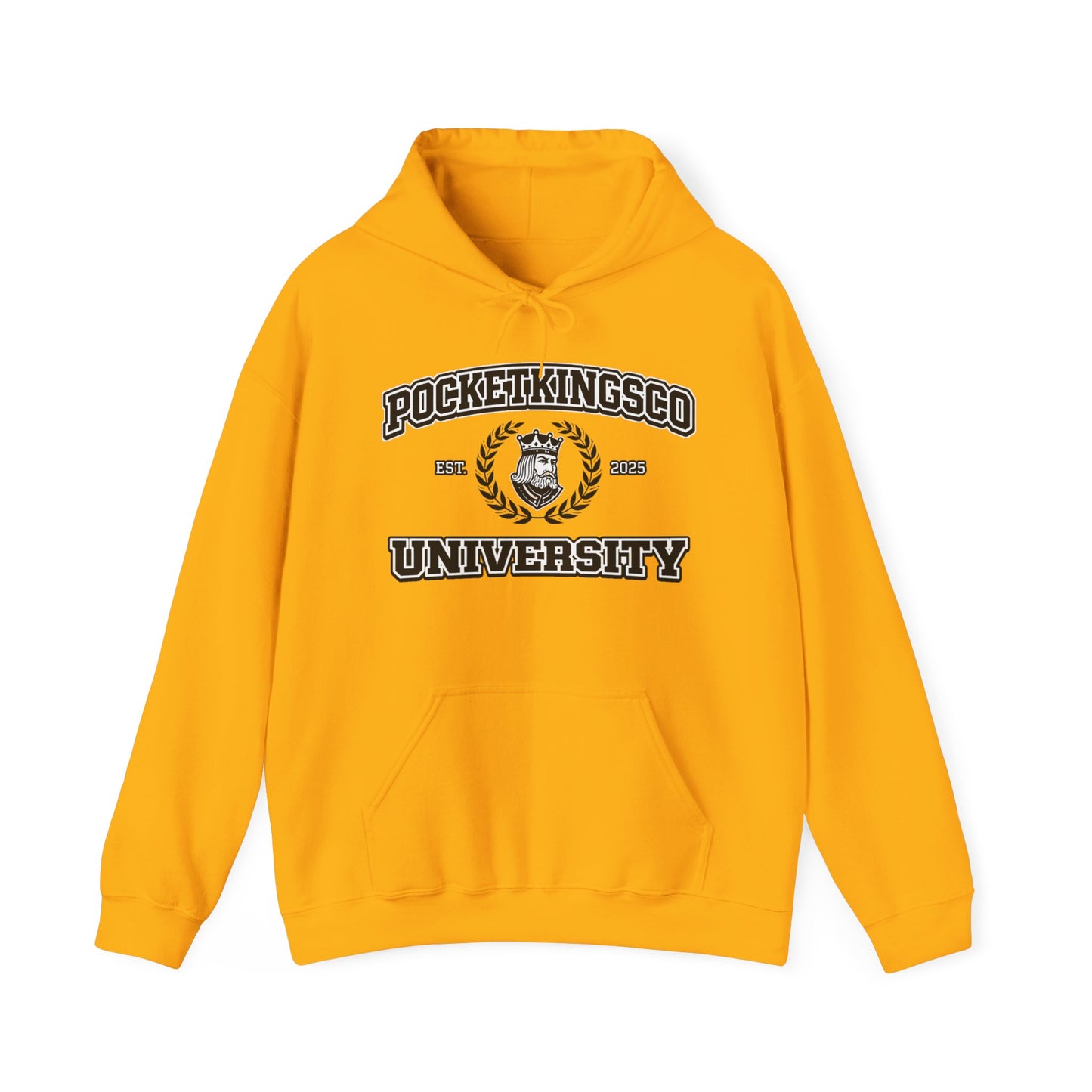 PocketKingsCo University Hoodie — Classic College Edition