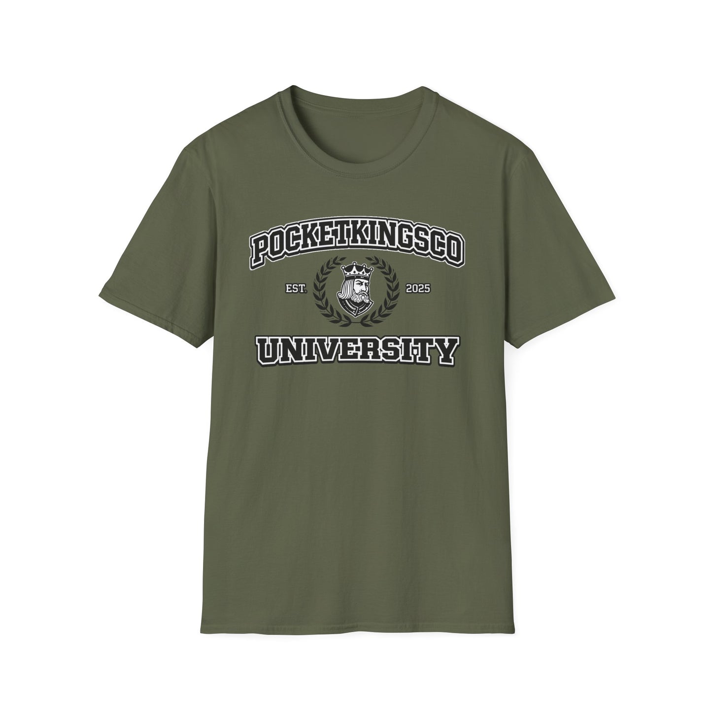 PocketKingsCo University Shirt — Classic College Edition