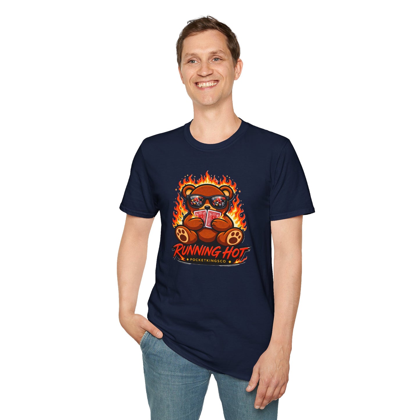 RUNNING HOT Teddy Special Edition | PocketKingsCo Poker Shirt