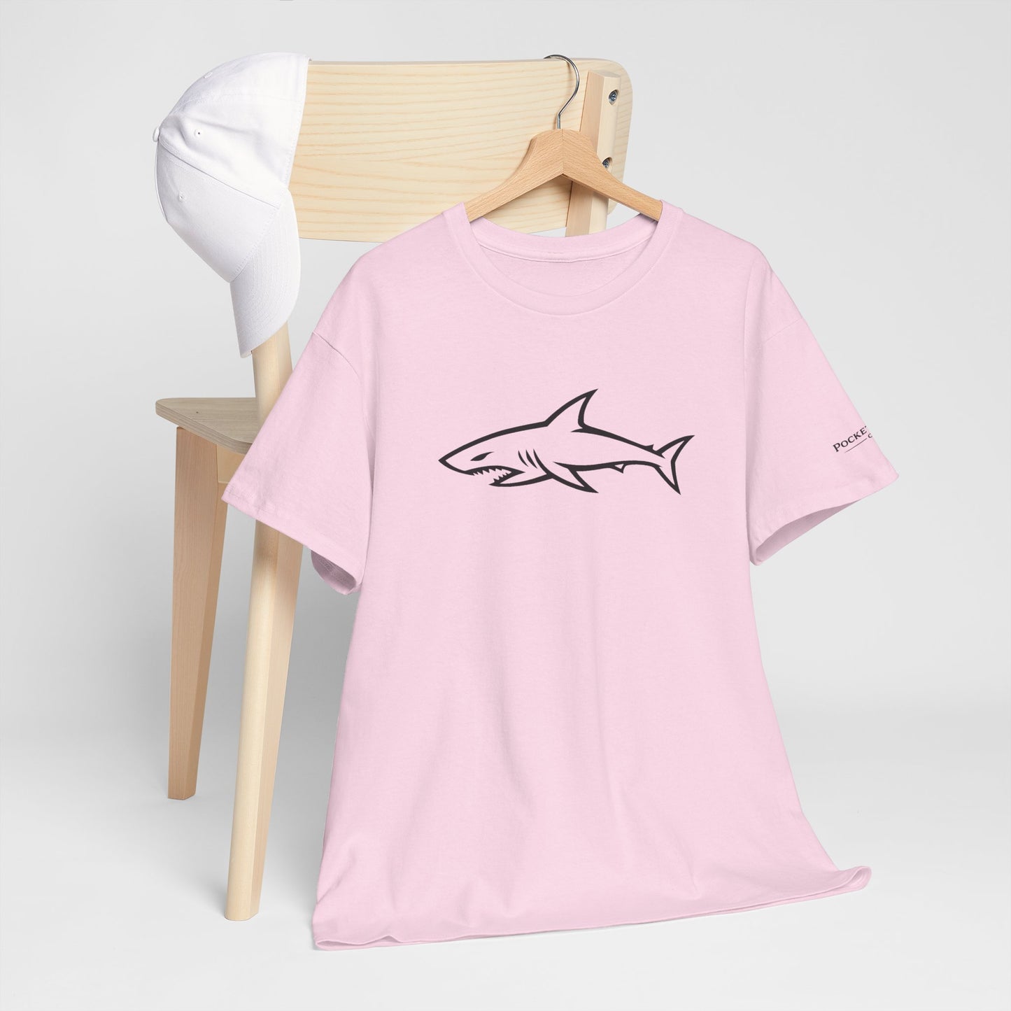 Shark At The Table Shirt — PocketKingsCo Shark Tee