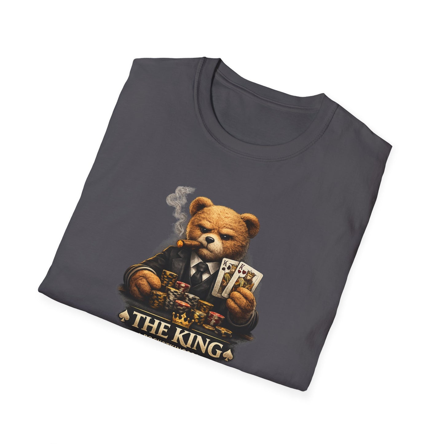 The King Poker Teddy T-Shirt – PocketKingsCo