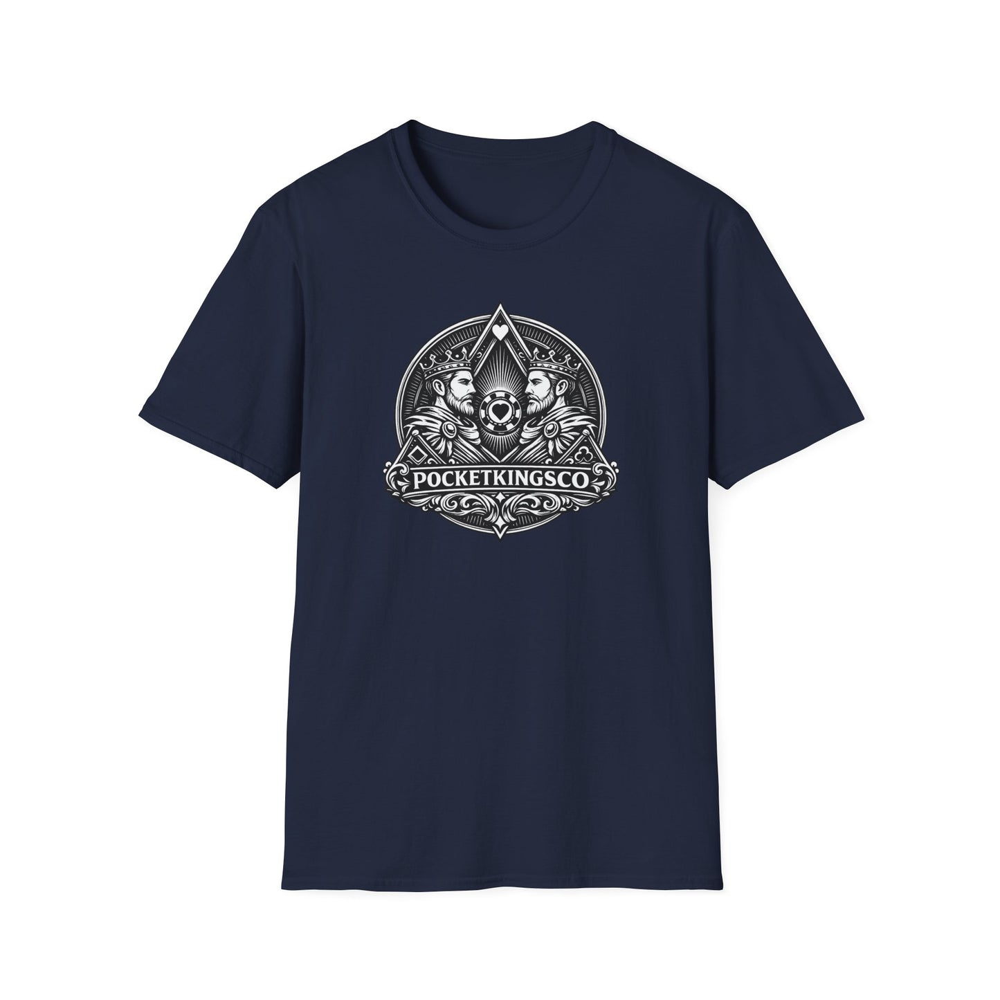 Royal Kings Emblem T-Shirt – PocketKingsCo Premium Poker Tee