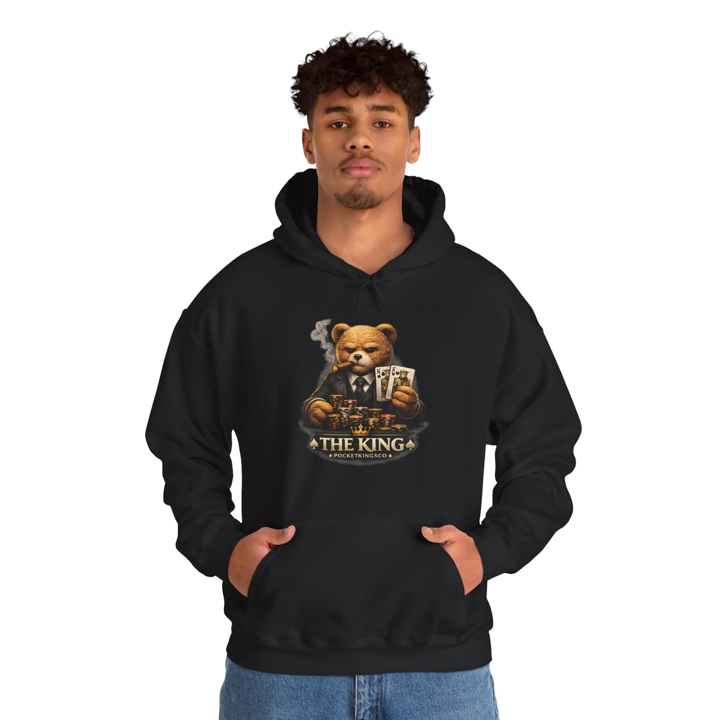 The King Teddy Poker Hoodie – PocketKingsCo