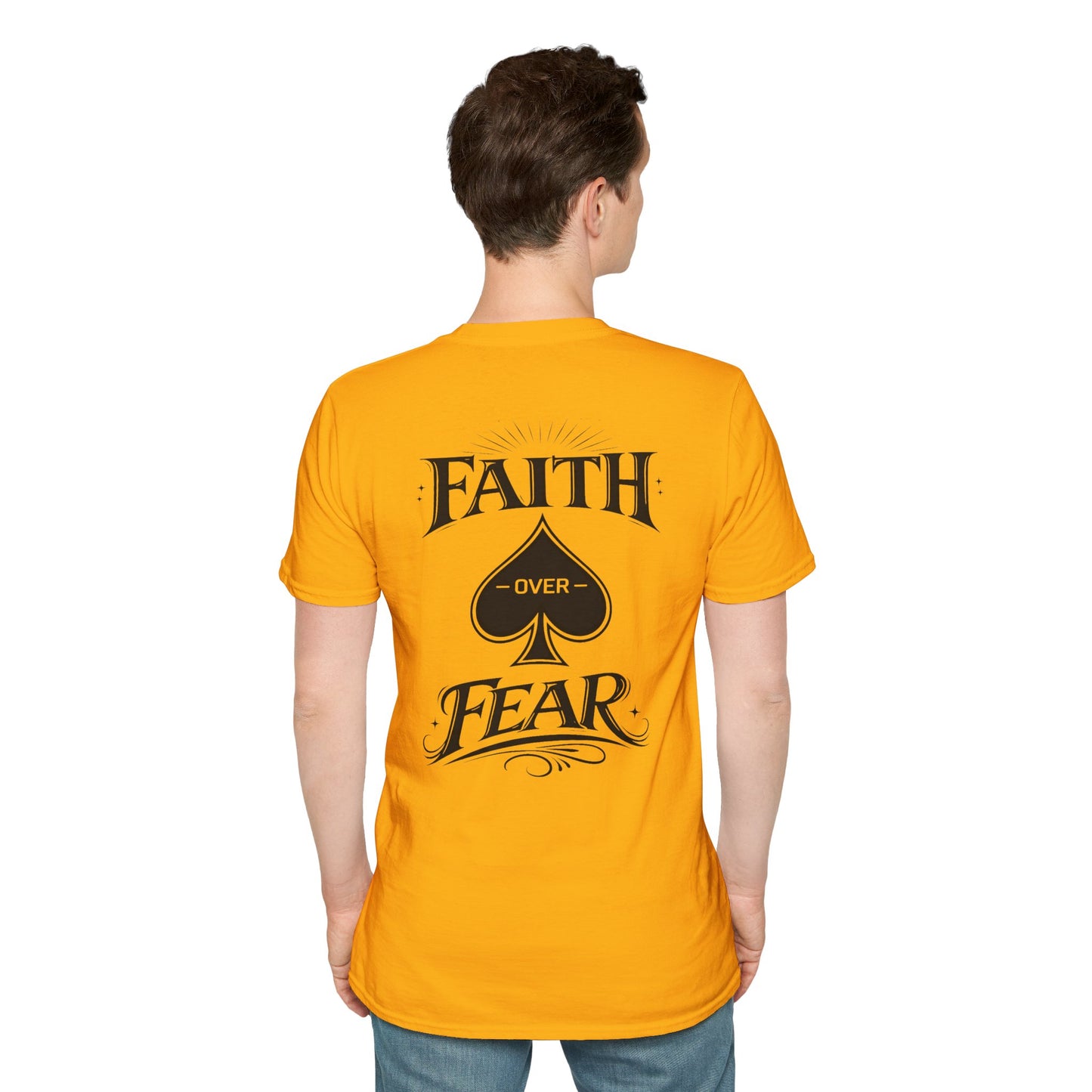 Faith Over Fear– PocketKingsCo Poker Lifestyle T-Shirt