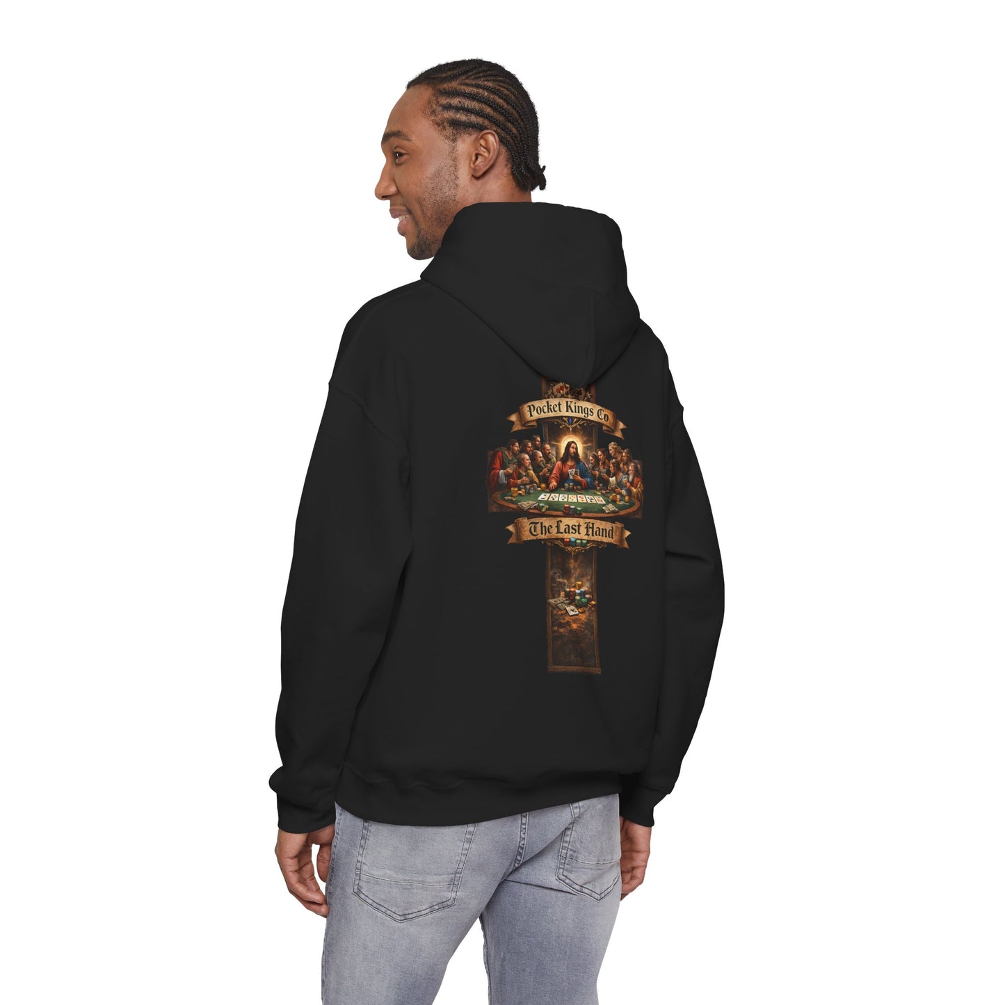 The Last Hand Hoodie – PocketKingsCo Faith Over Fear Edition