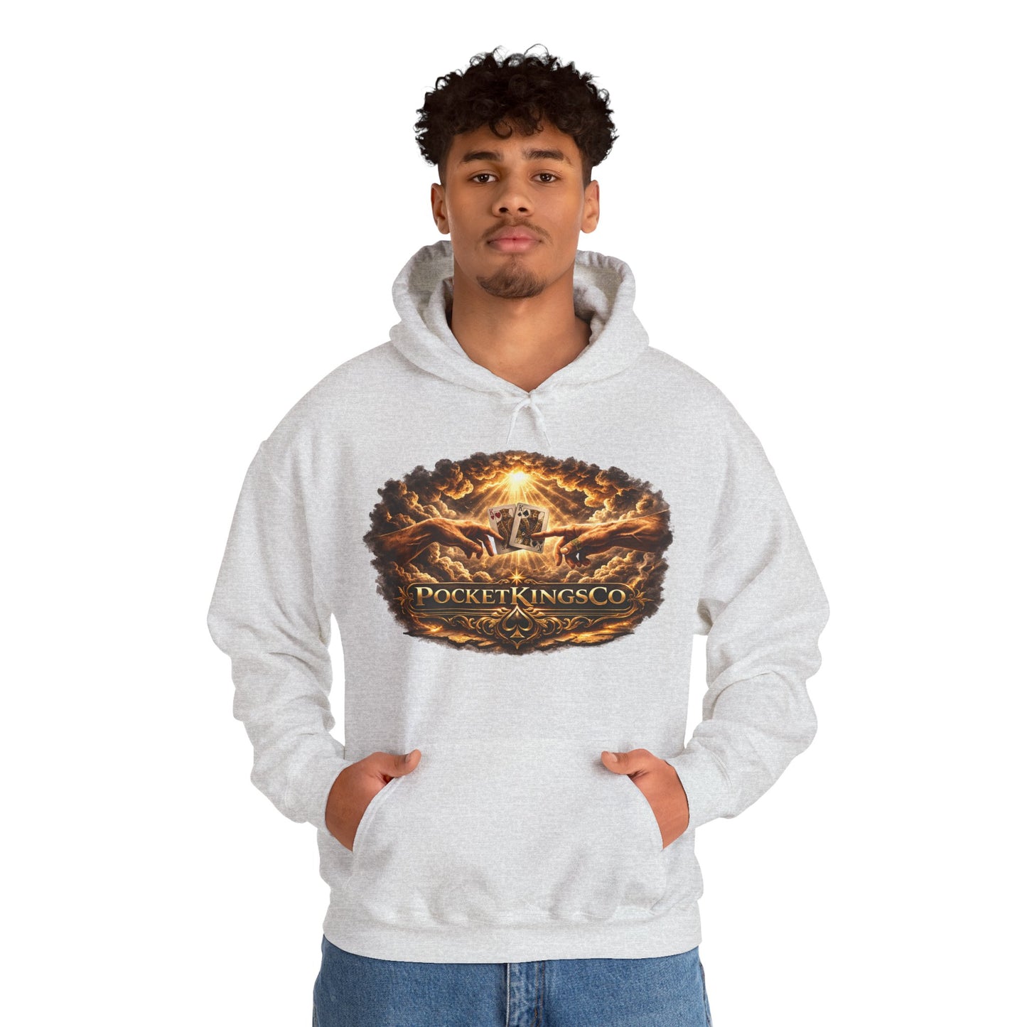 The Creation Hand Hoodie – Premium PocketKingsCo Pullover