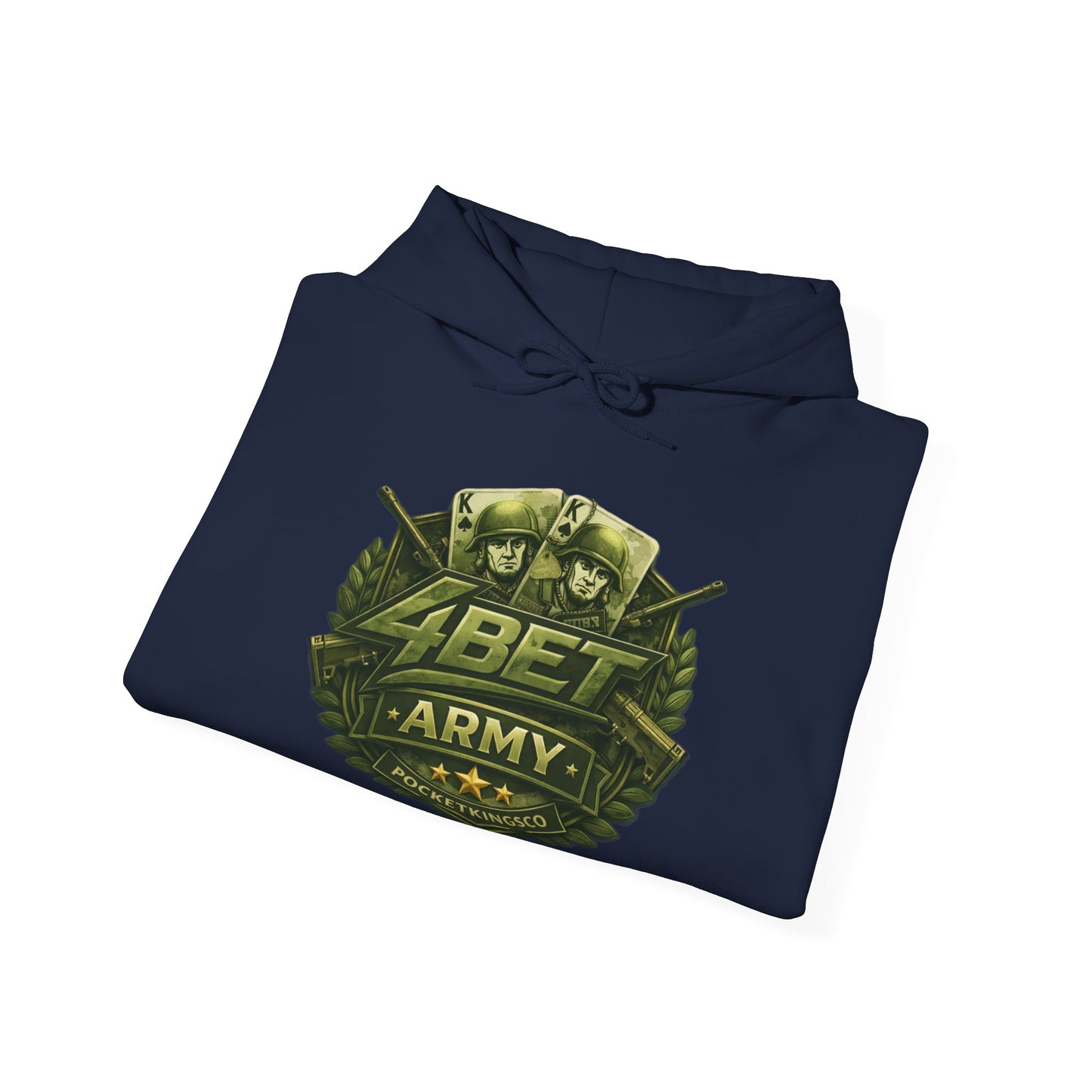 4Bet Army Hoodie – PocketKingsCo Poker