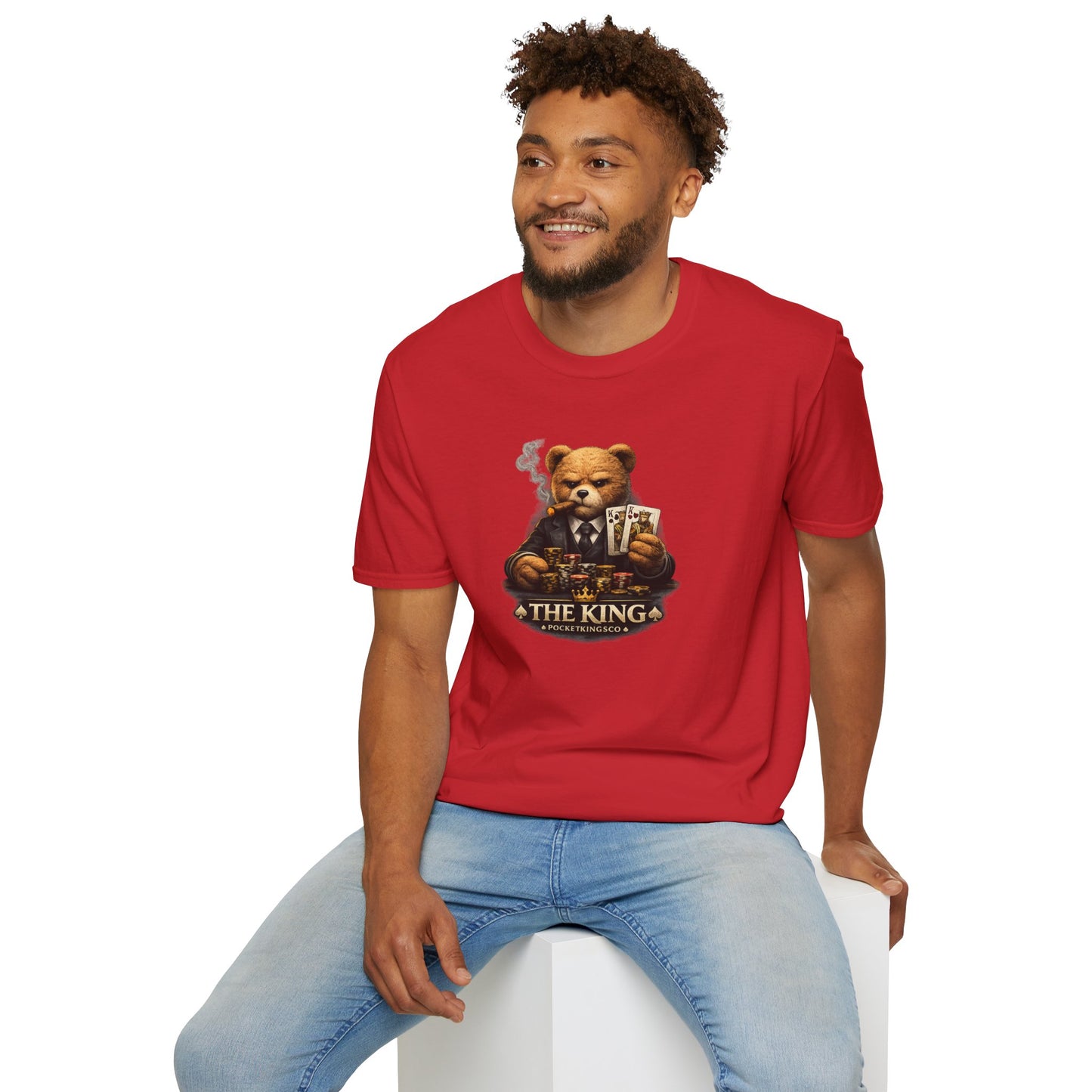 The King Poker Teddy T-Shirt – PocketKingsCo