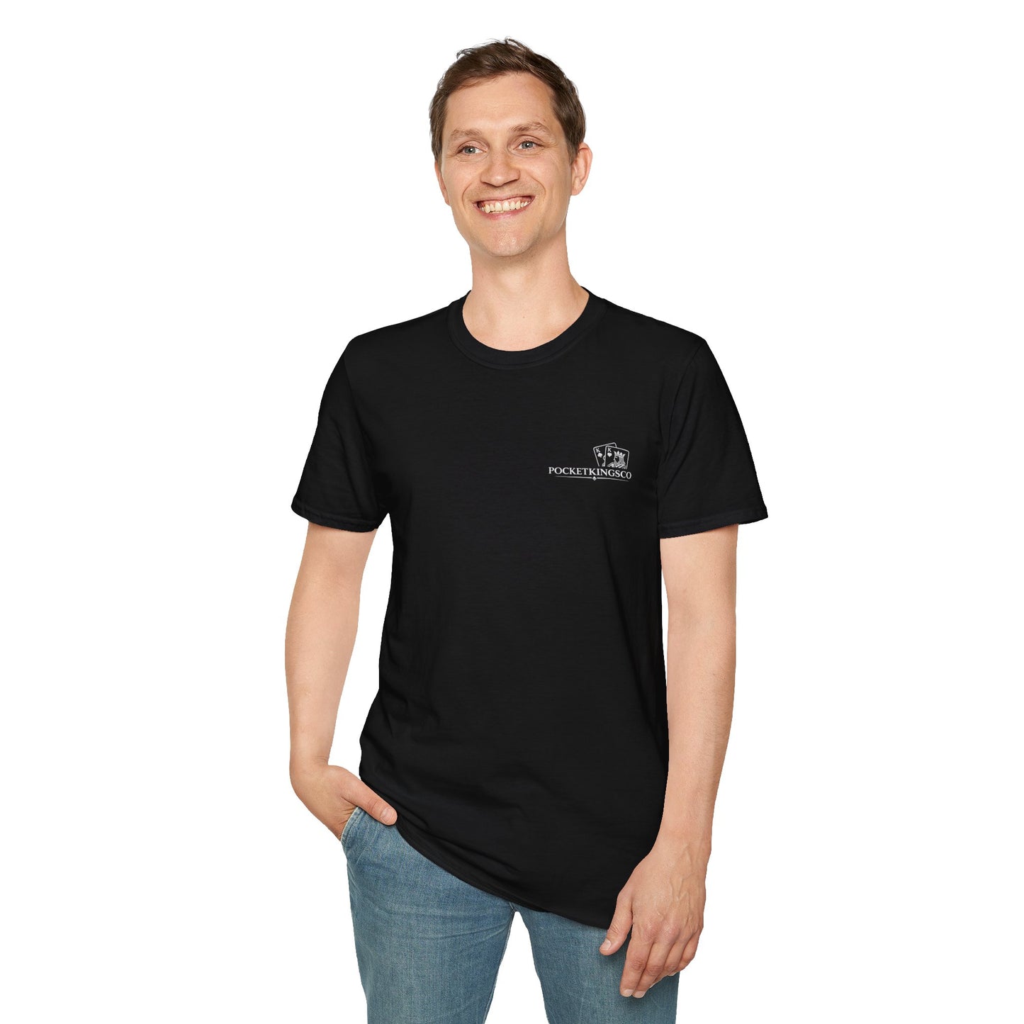PocketKingsCo Signature Poker T-Shirt – Pocket Kings Logo Tee