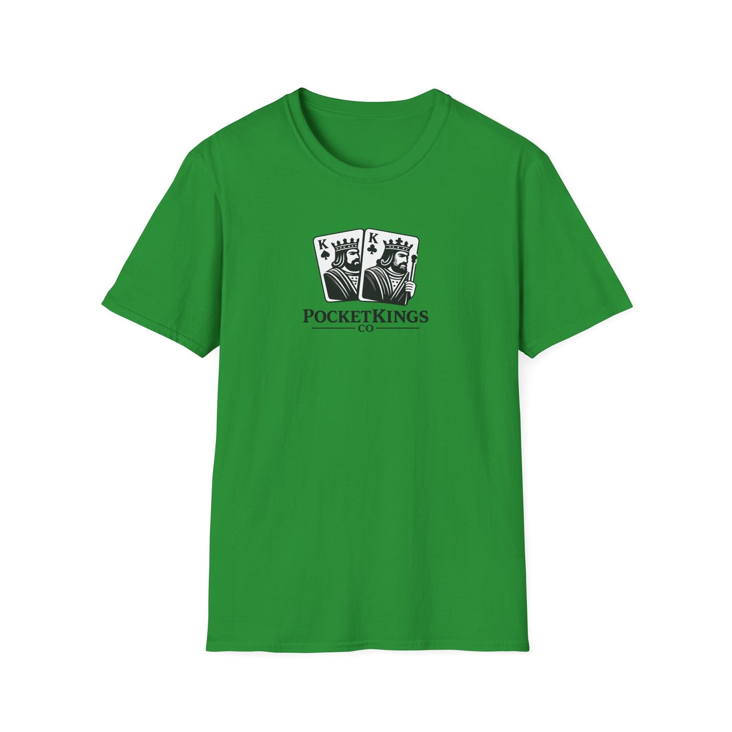 Classic Pocket Kings Logo T-Shirt – PocketKingsCo Signature Poker Tee