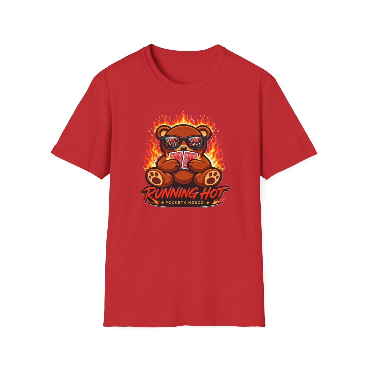 RUNNING HOT Teddy Special Edition | PocketKingsCo Poker Shirt