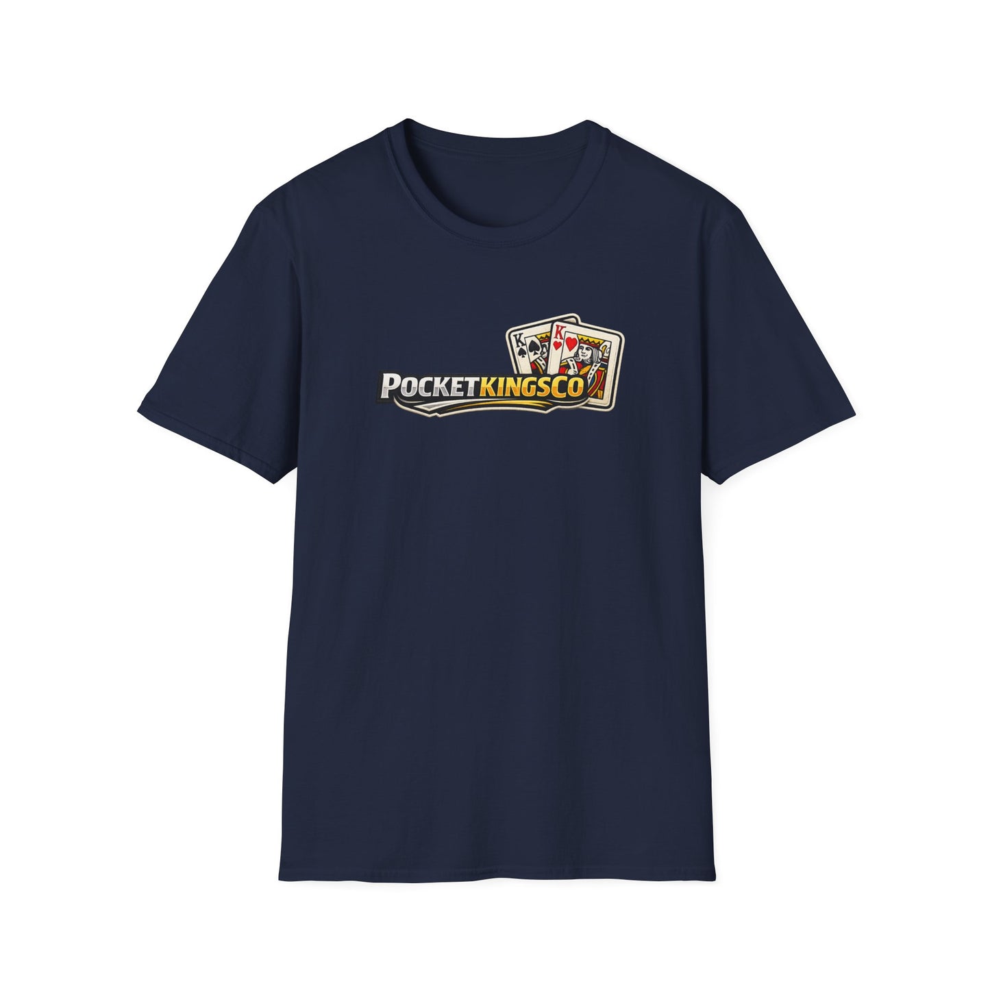 PocketKingsCo Premium Logo T-Shirt – Pocket Kings Poker Tee
