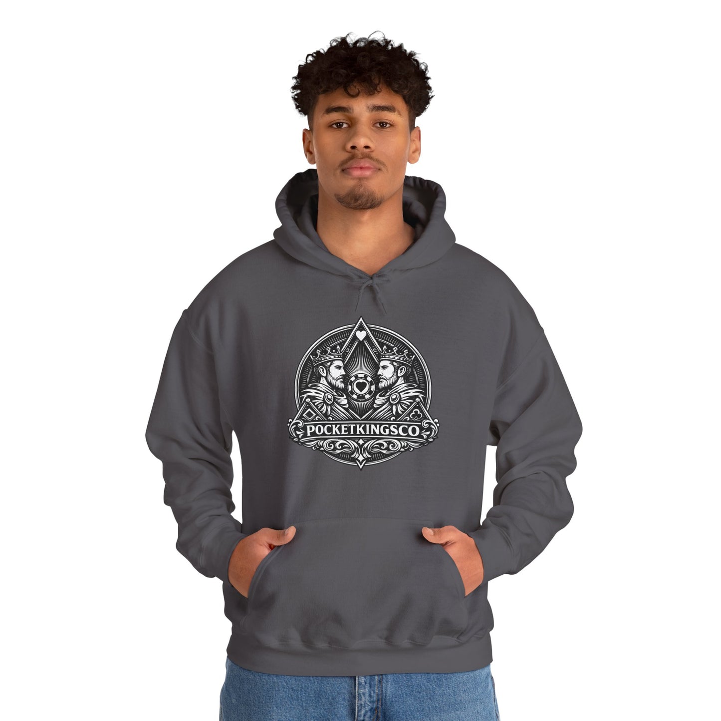 Royal Kings Emblem Hoodie – PocketKingsCo Premium Poker Hoodie