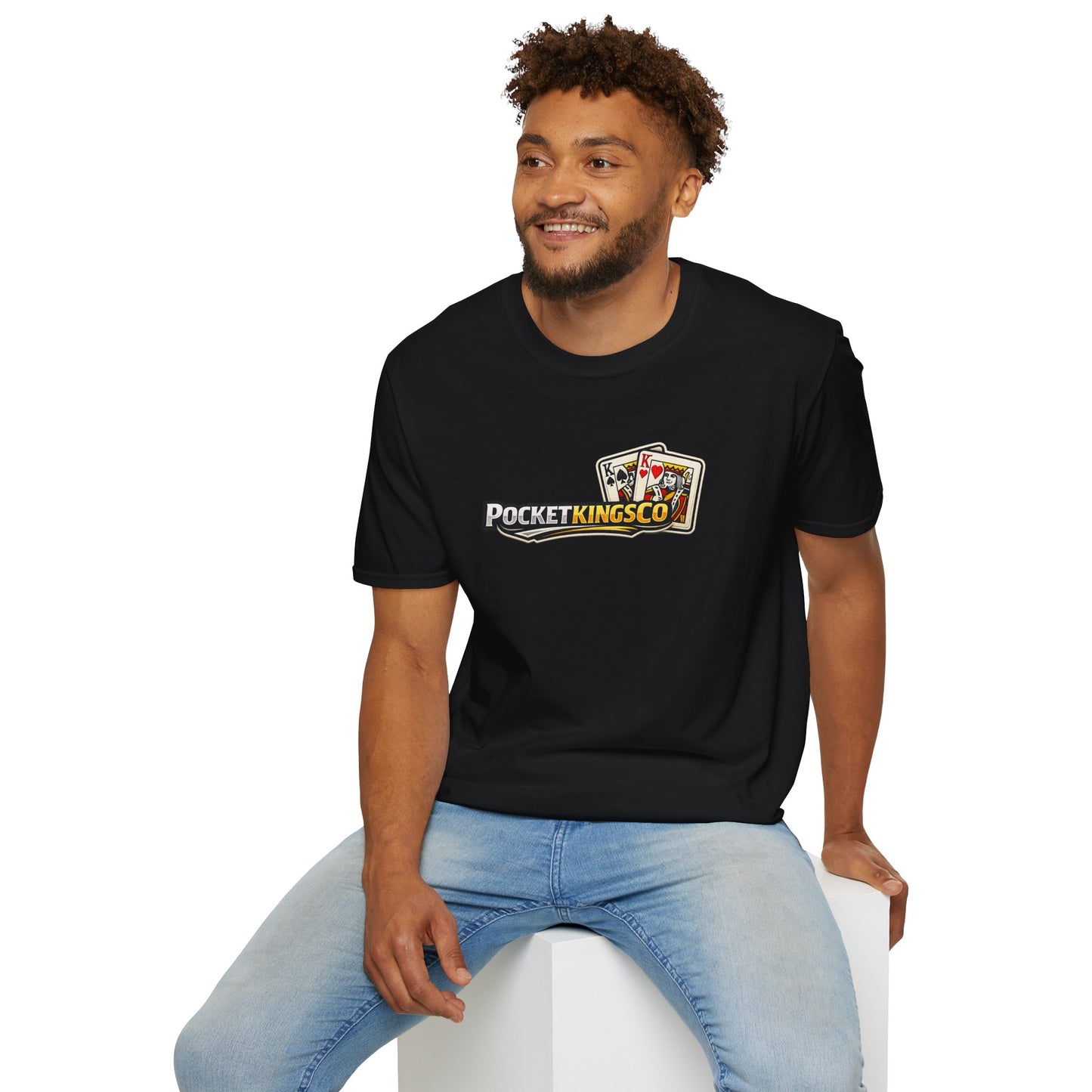 PocketKingsCo Premium Logo T-Shirt – Pocket Kings Poker Tee