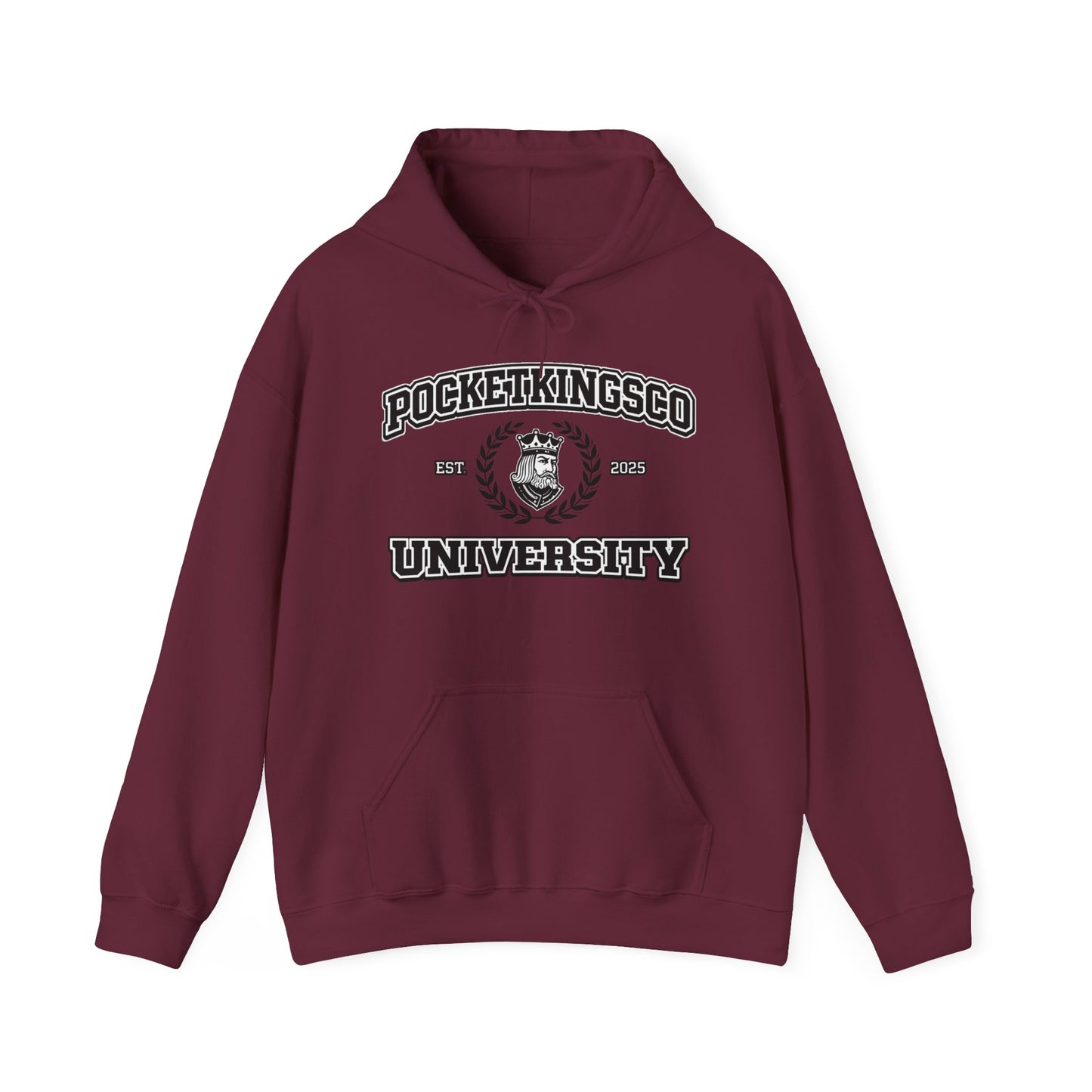 PocketKingsCo University Hoodie — Classic College Edition