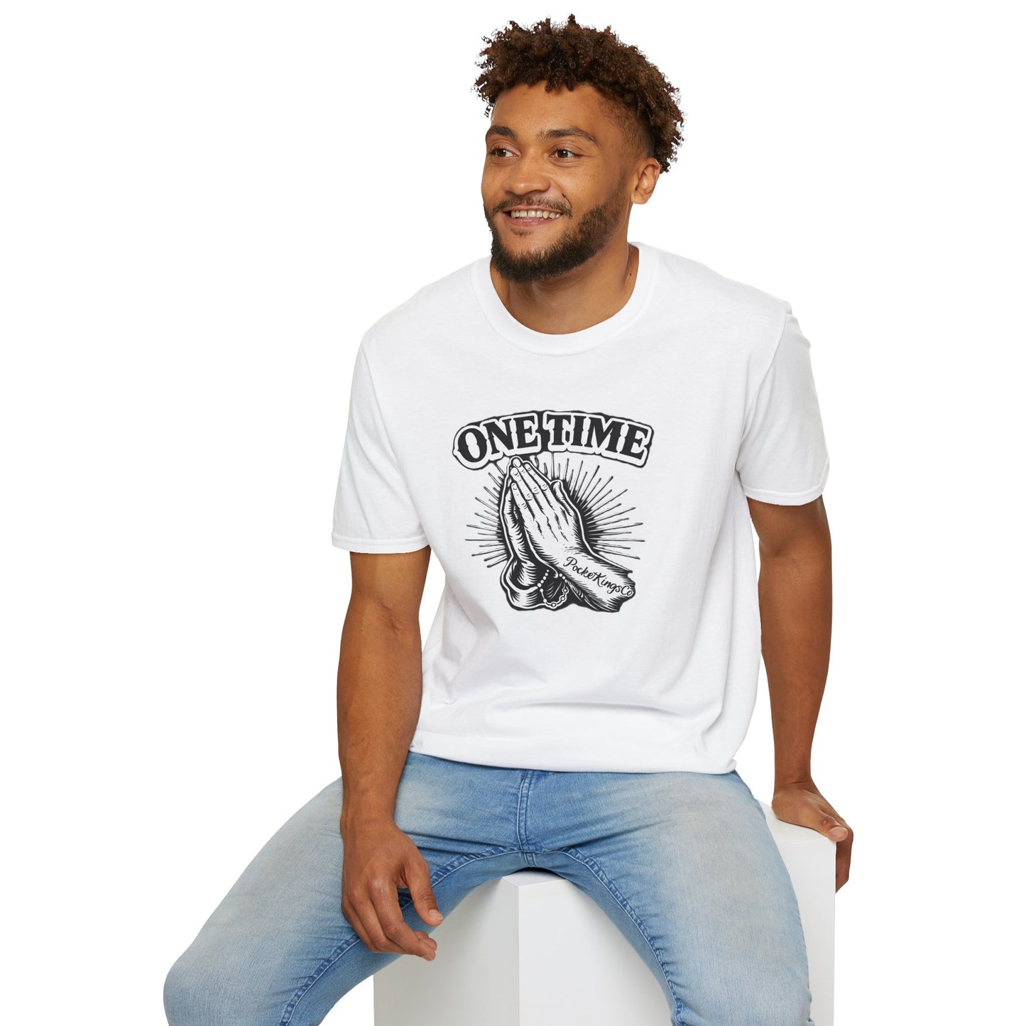 One Time PocketKingsCo Poker Mindset Tee