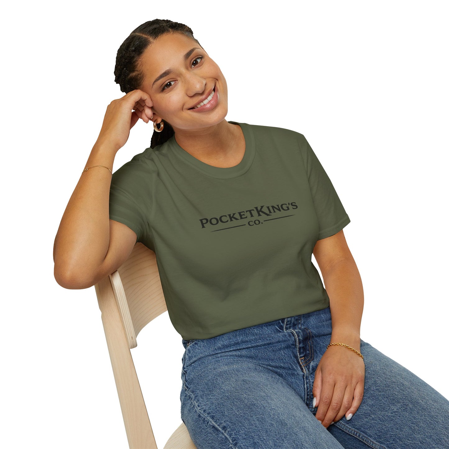 PocketKing’s Co Shirt – Minimal Poker Lifestyle T-Shirt