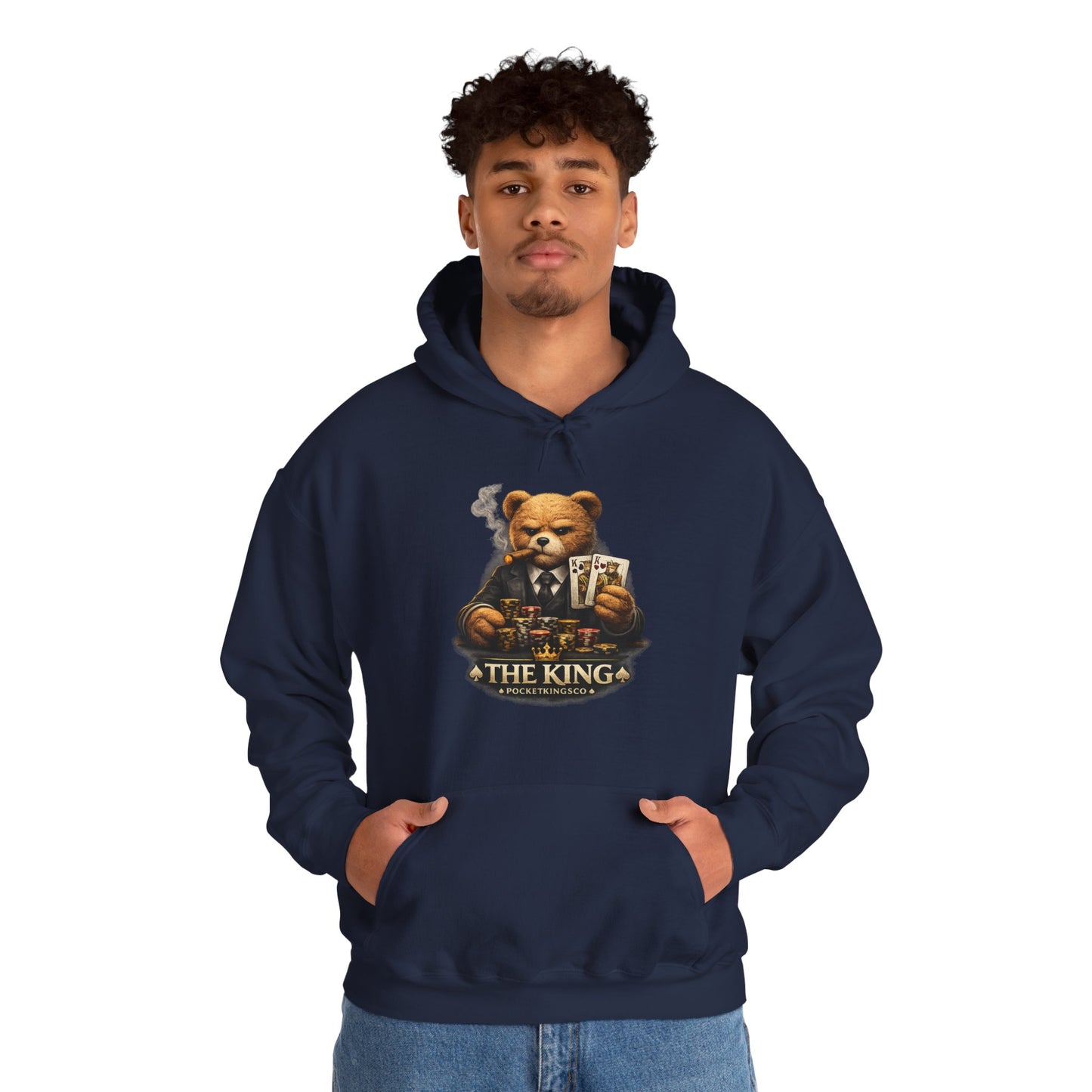 The King Teddy Poker Hoodie – PocketKingsCo