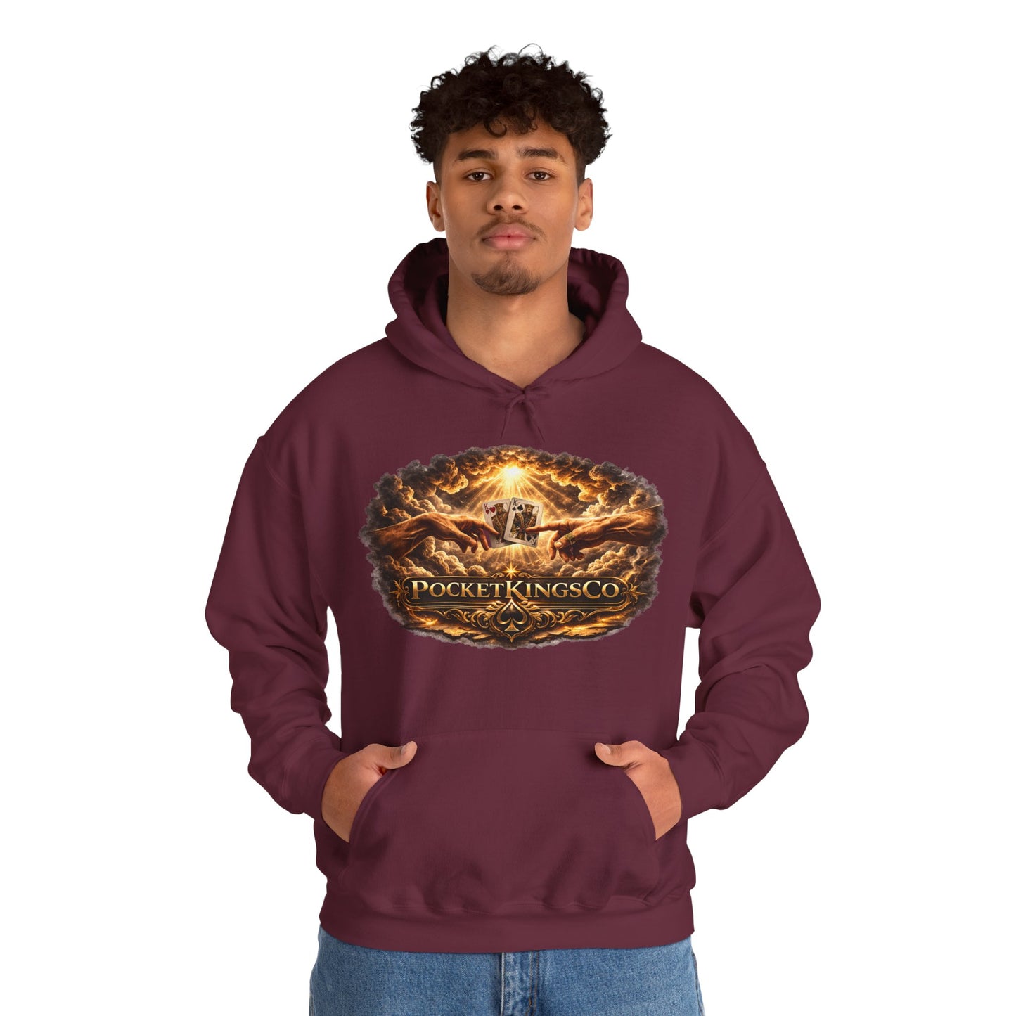 The Creation Hand Hoodie – Premium PocketKingsCo Pullover