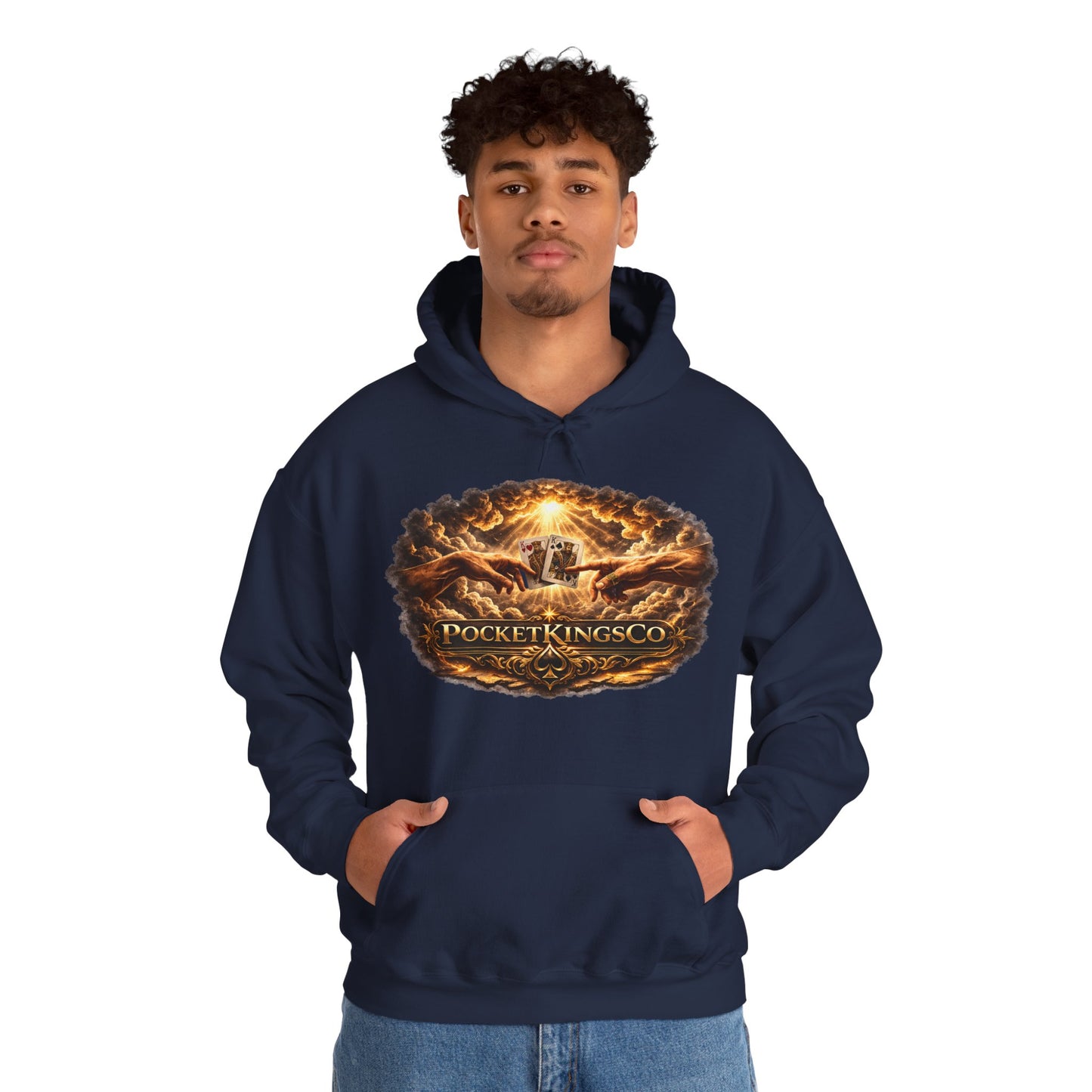 The Creation Hand Hoodie – Premium PocketKingsCo Pullover