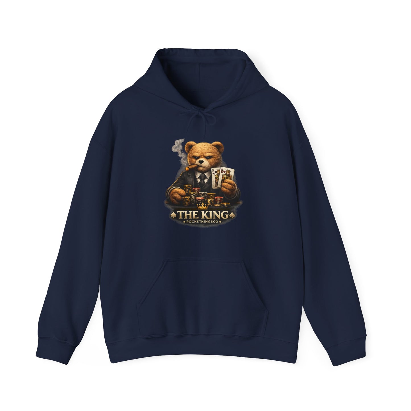 The King Teddy Poker Hoodie – PocketKingsCo